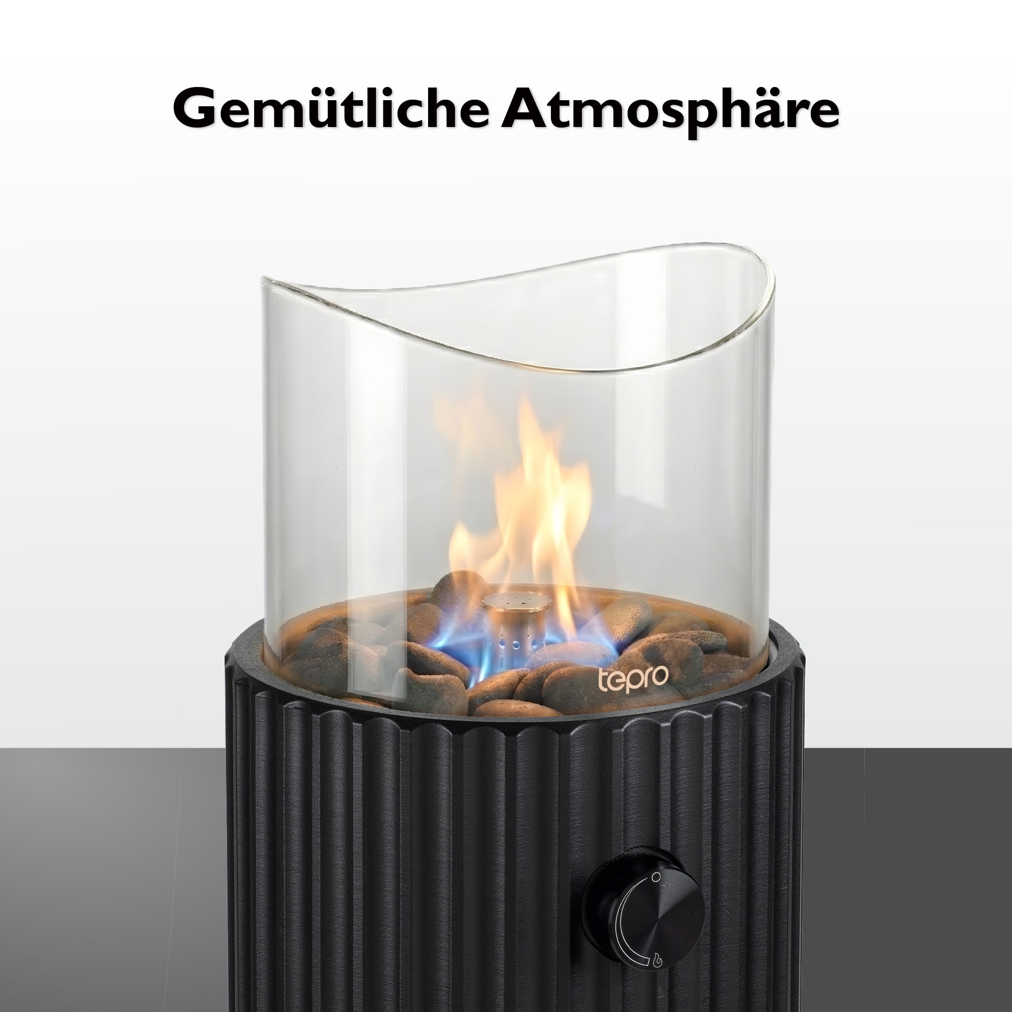 Tepro Feuerstelle »Tisch-Gasfeuerstelle mit Dekosteinen«