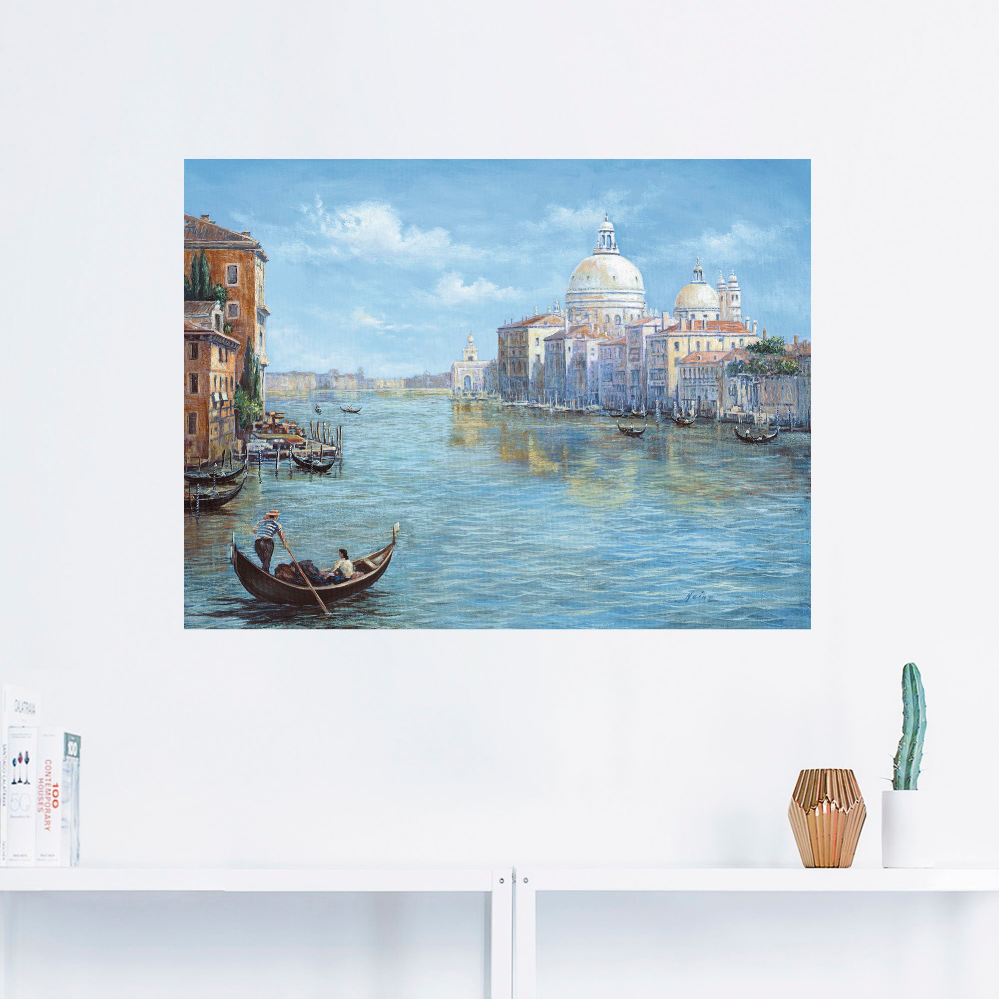 Artland Wandbild »Venedig«, Europa, (1 St.), als Leinwandbild, Poster, Wandaufkleber in verschied. Größen