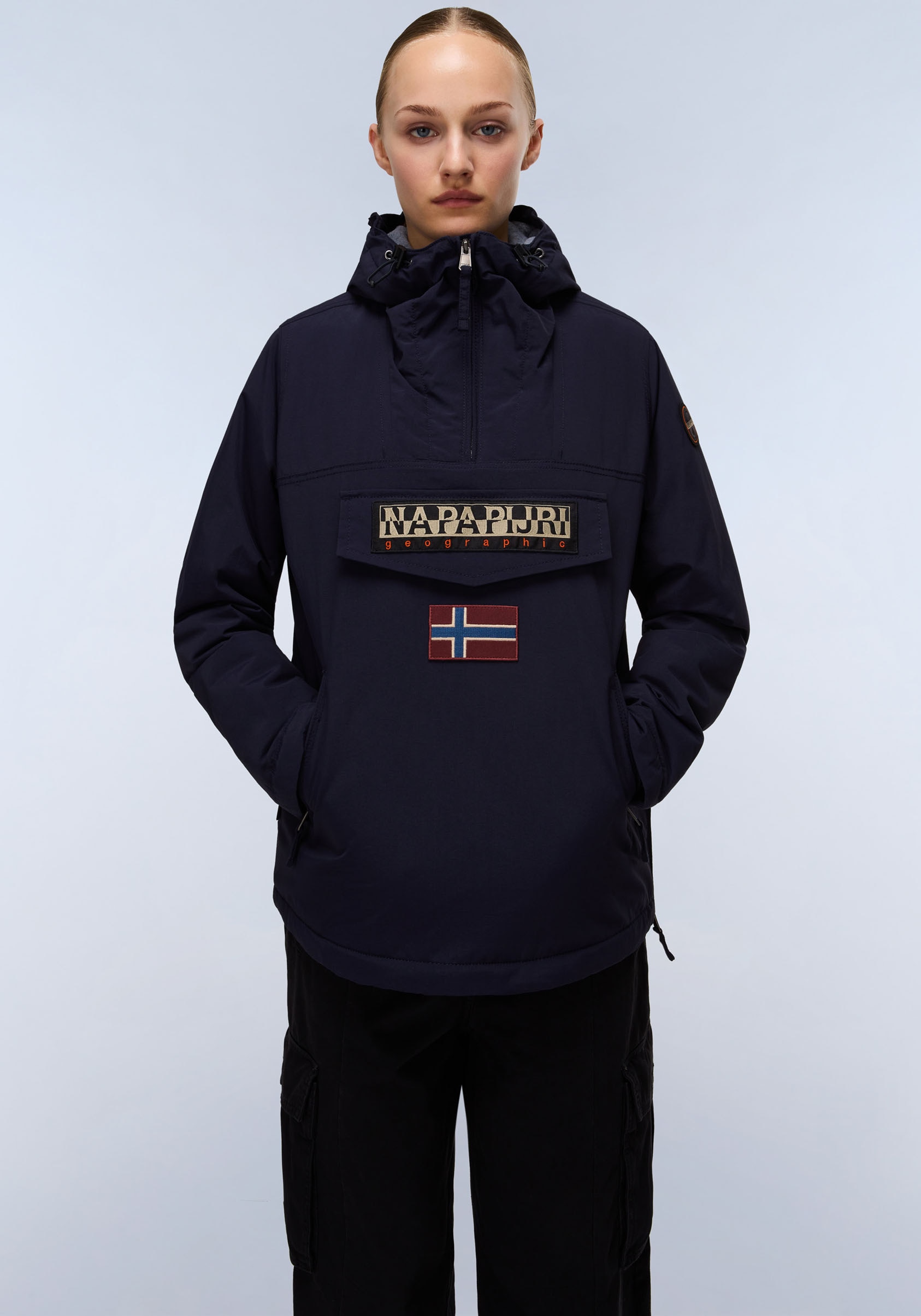 Napapijri Funktionsjacke "RAINFOREST", mit Kapuze, Regular fit mit Kapuze u günstig online kaufen
