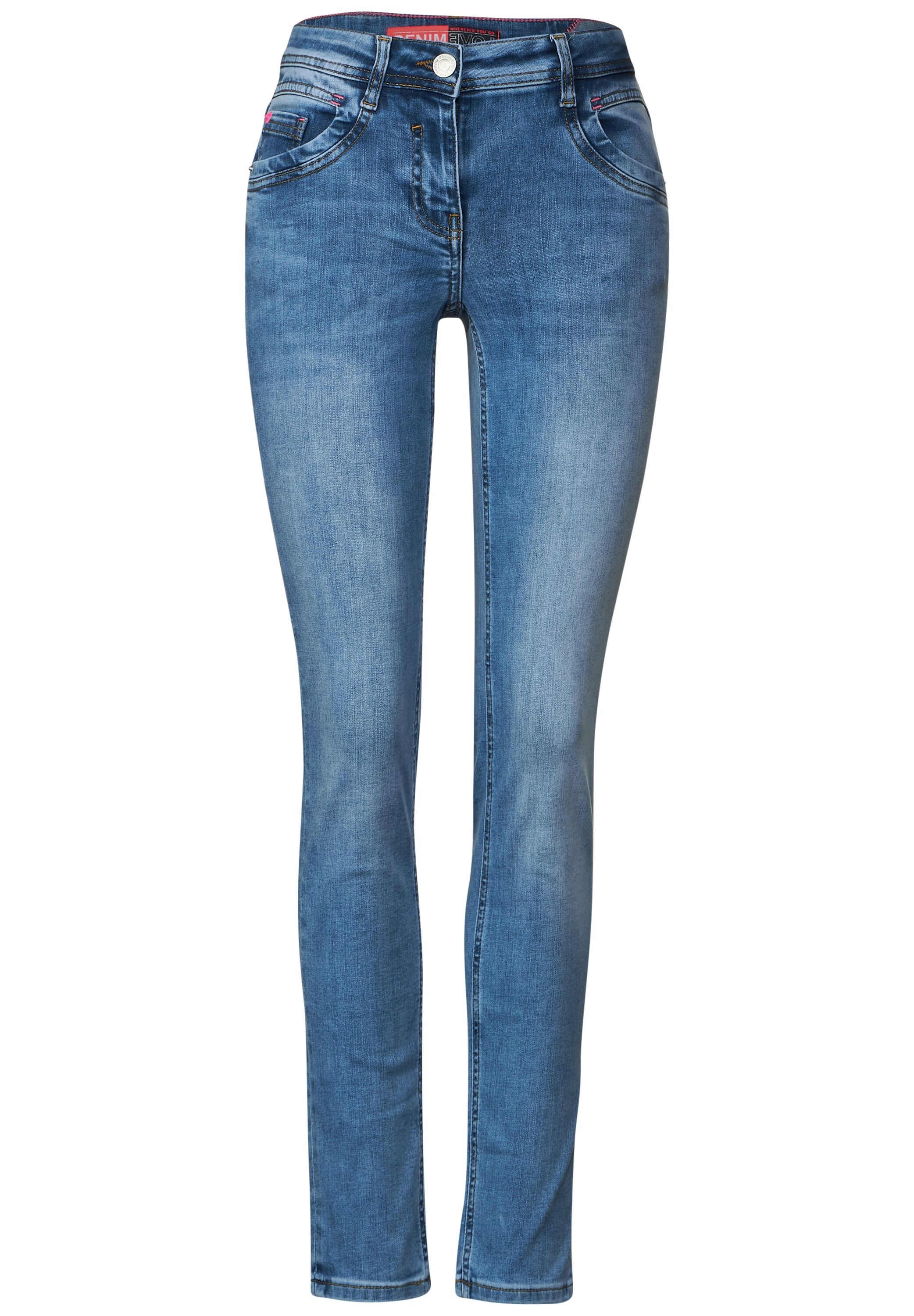 Cecil Slim-fit-Jeans, 5-Pocket-Style