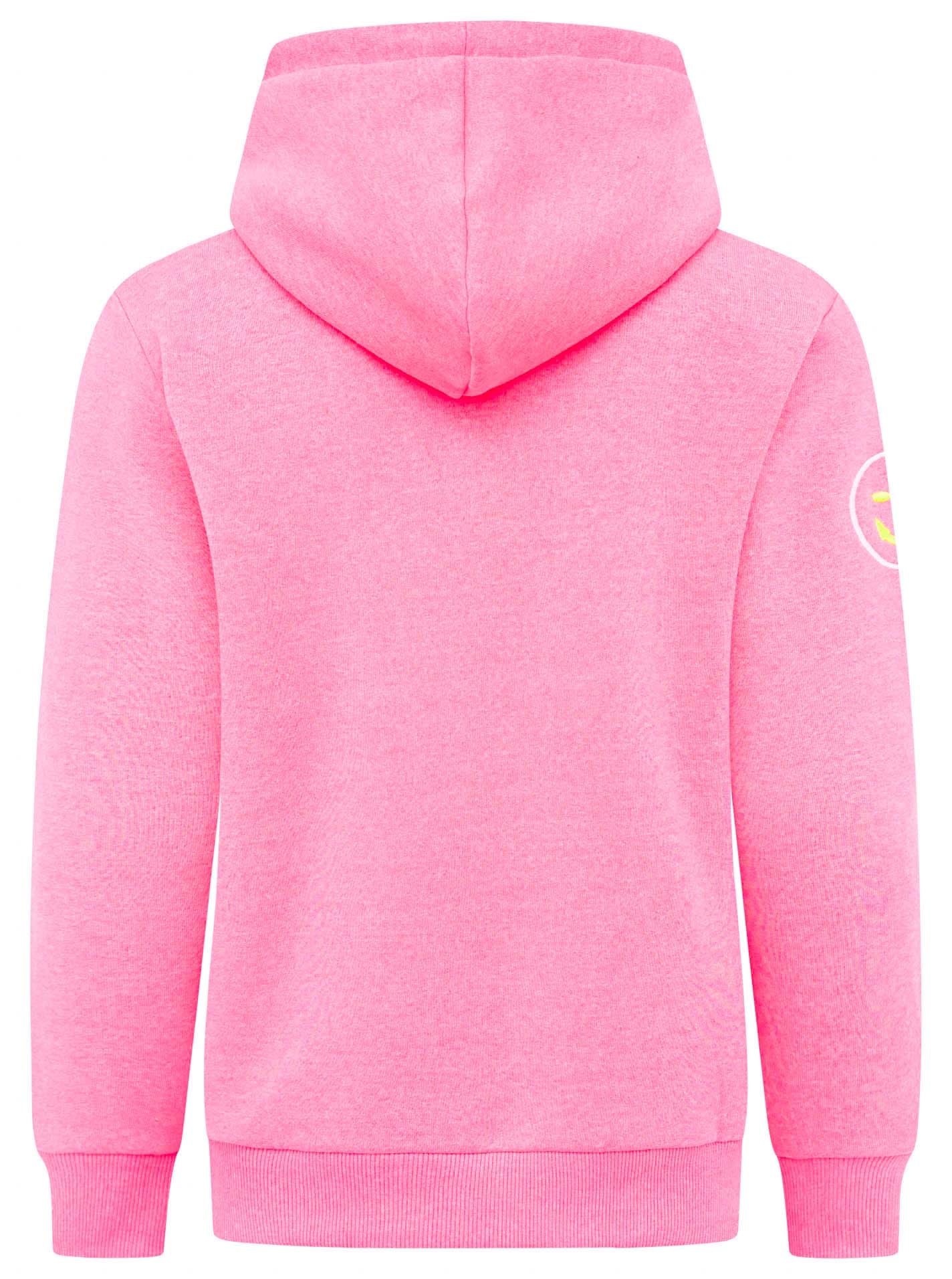 Zwillingsherz Sweatjacke »"Moin Moin"«, Kapuze, Langarm, Reißverschluss, modisch, maritim, Kordelzug
