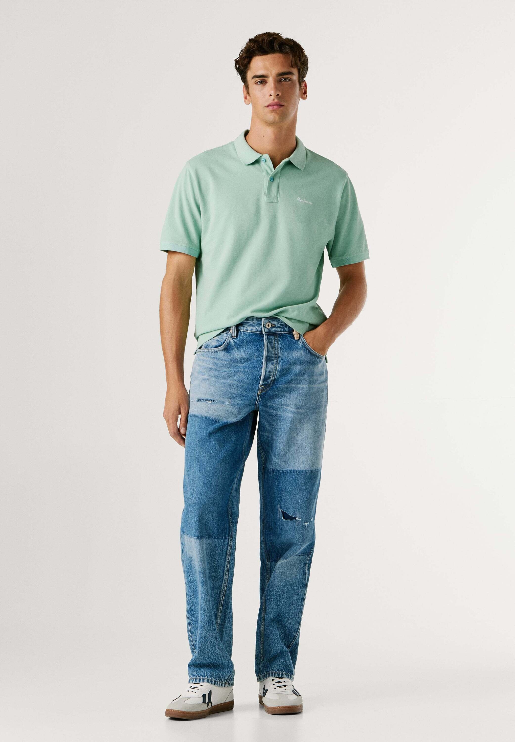 Pepe Jeans Relax-fit-Jeans »relaxed fit jeans LOOSE TAPERED JEANS HELIX CONTRAST«