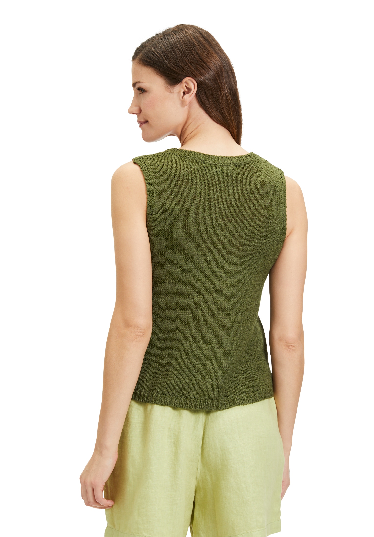 Cartoon Stricktop »Cartoon Strick-Top mit Rundhalsausschnitt«, Rippbündchen