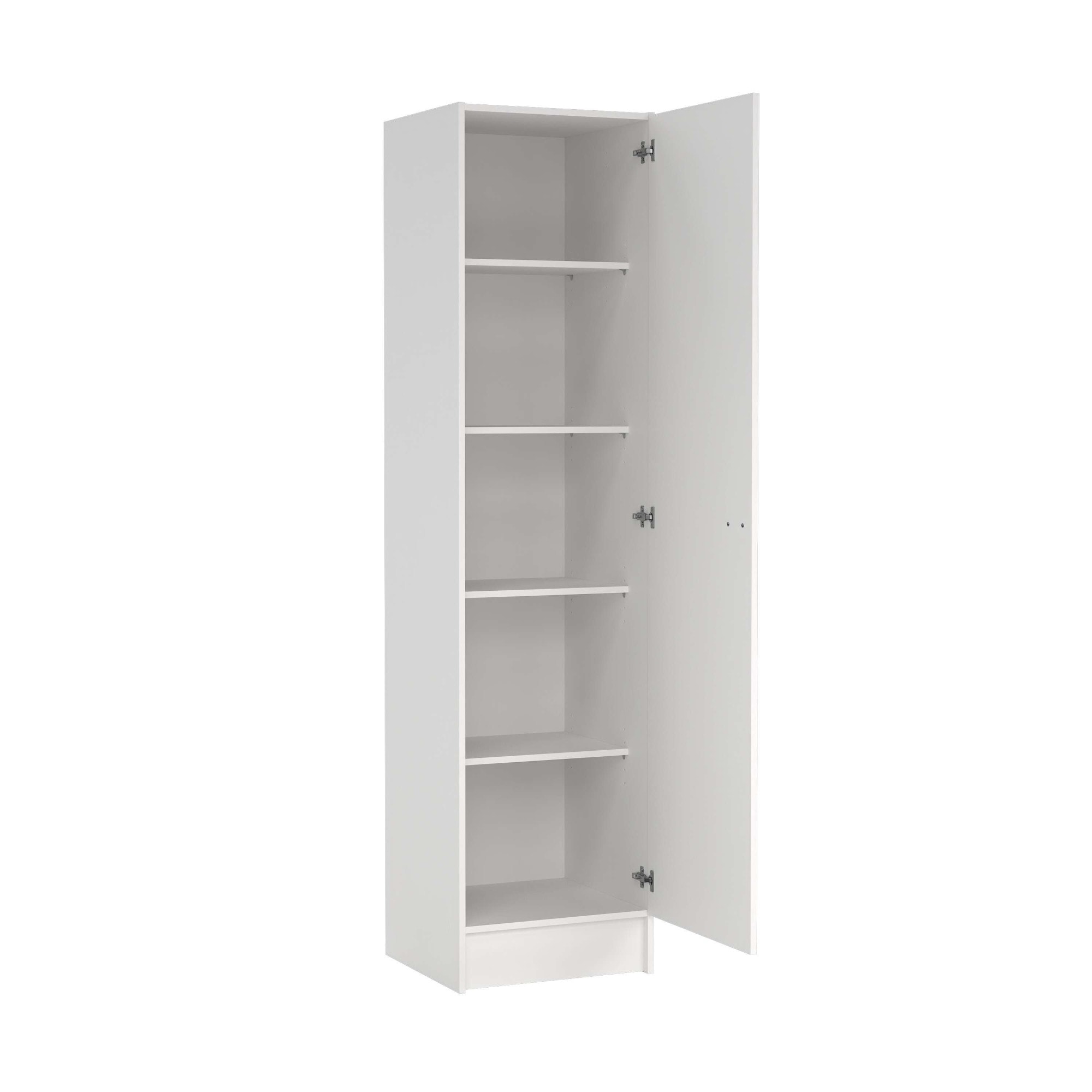 Home affaire Drehtürenschrank »Focus, Kleiderschrank, Stauraum« 1 Tür, 4 Einlegeböden, schmal, vielseitig einsetzbar, Breite  49 cm
