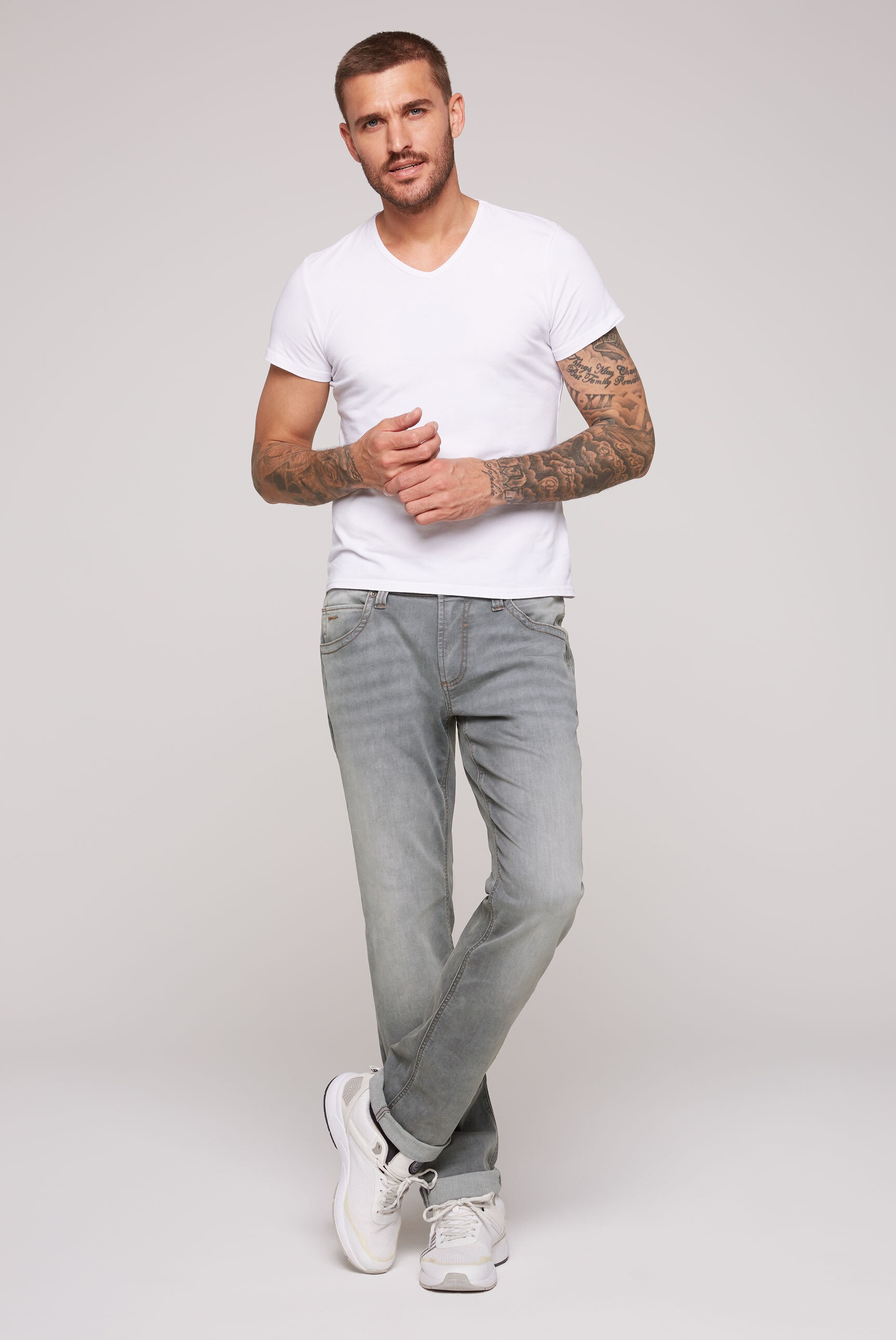 CAMP DAVID Regular-fit-Jeans, mit normaler Leibhöhe
