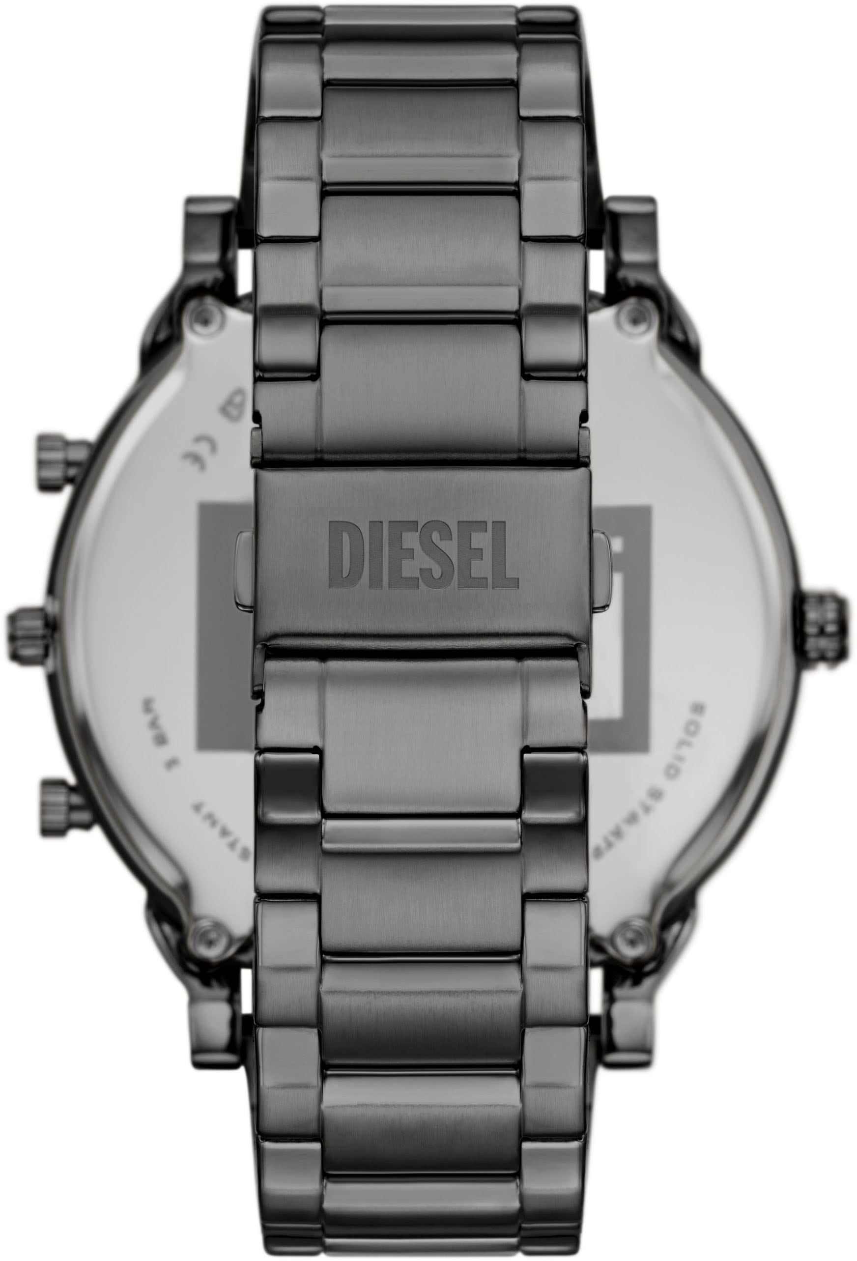 Diesel Quarzuhr »MR. DADDY SLIM«, Armbanduhr, Herrenuhr, Edelstahlarmband, analog, Tag