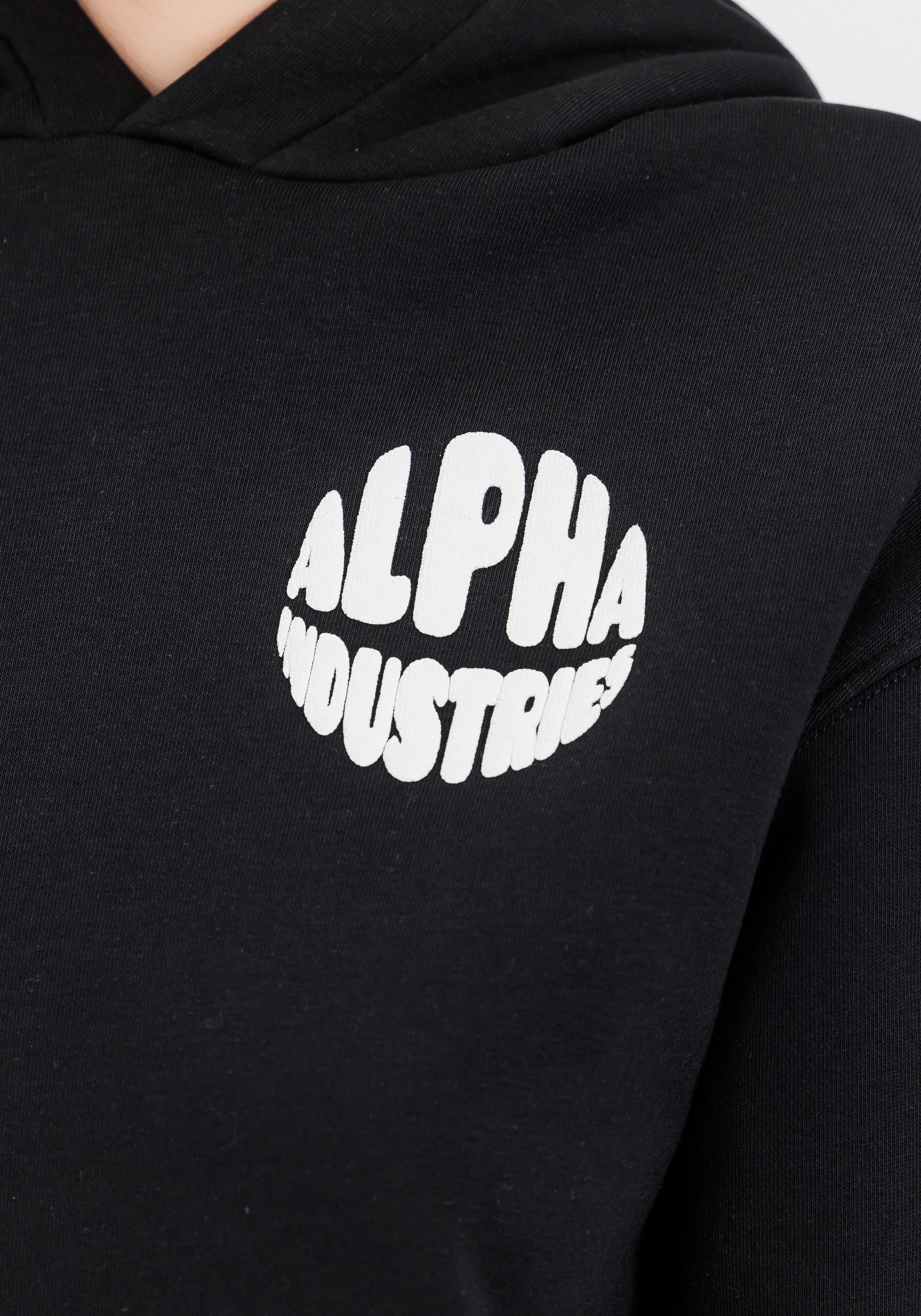 Alpha Industries Hoodie »Alpha Industries Women - Hoodies Logo Hoodie Backprint W«