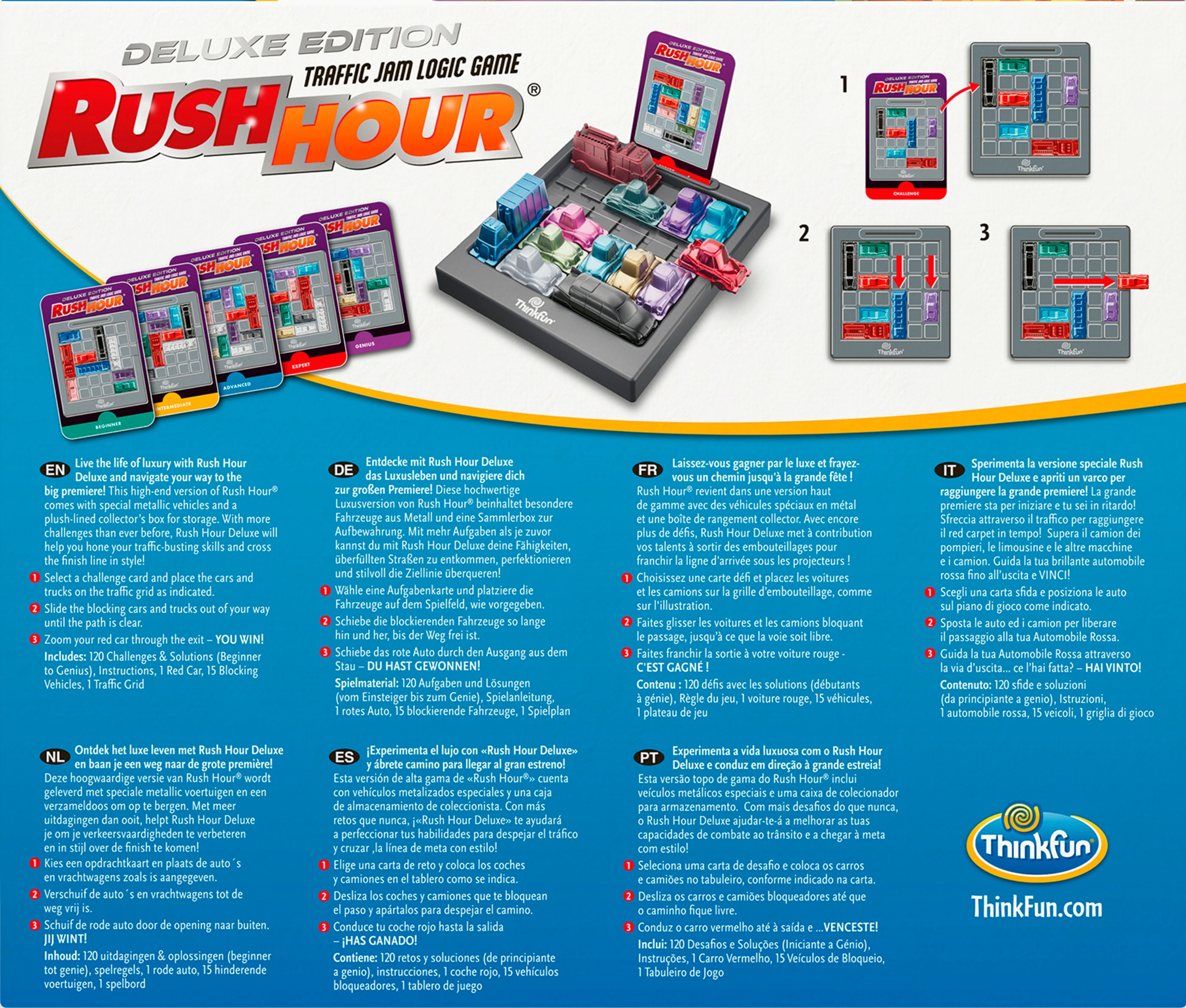Thinkfun® Spiel »Rush Hour Deluxe«