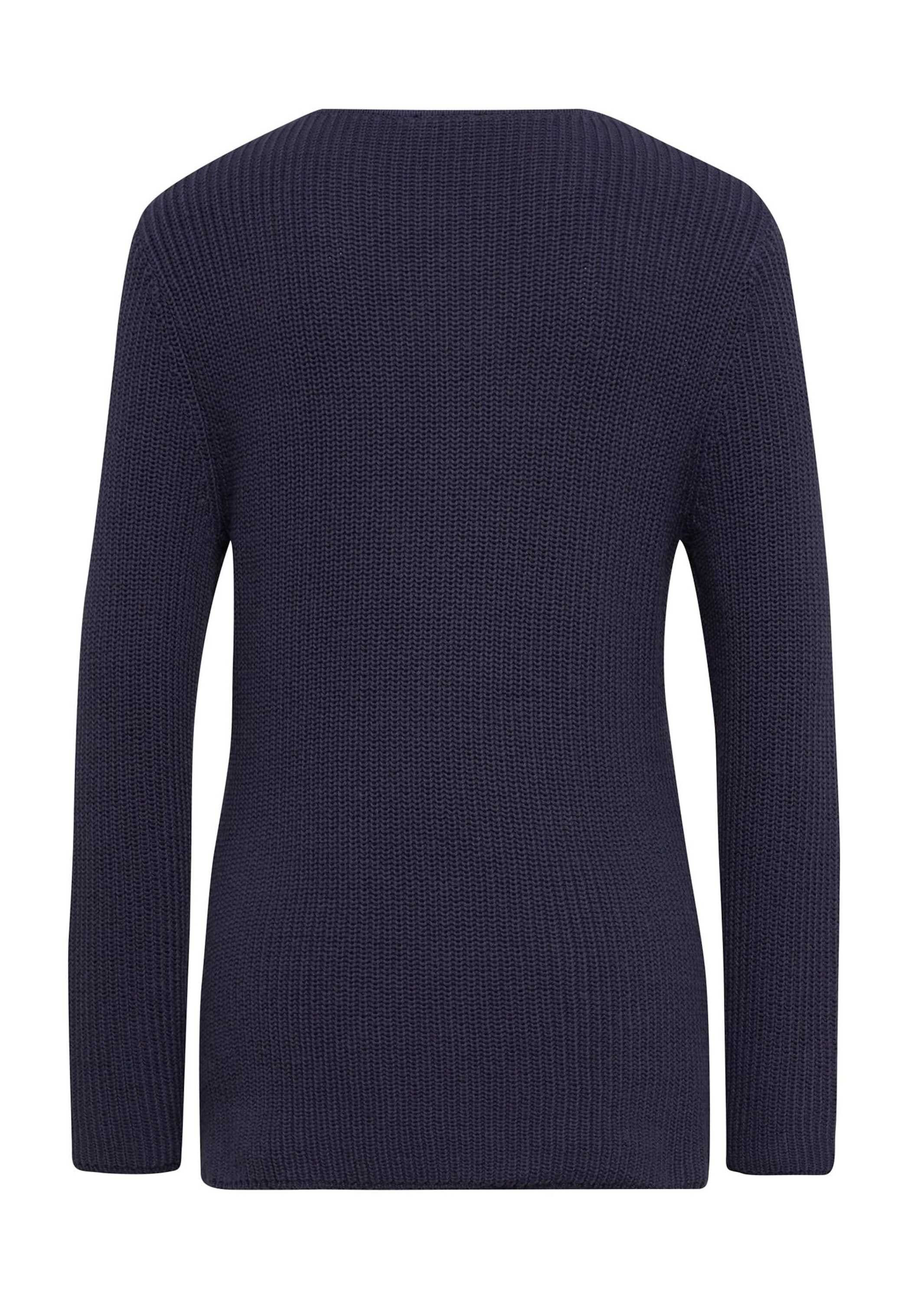 GOLDNER Strickpullover »Pullover Figurschmeichelnder Pullover aus reiner Baumwolle«
