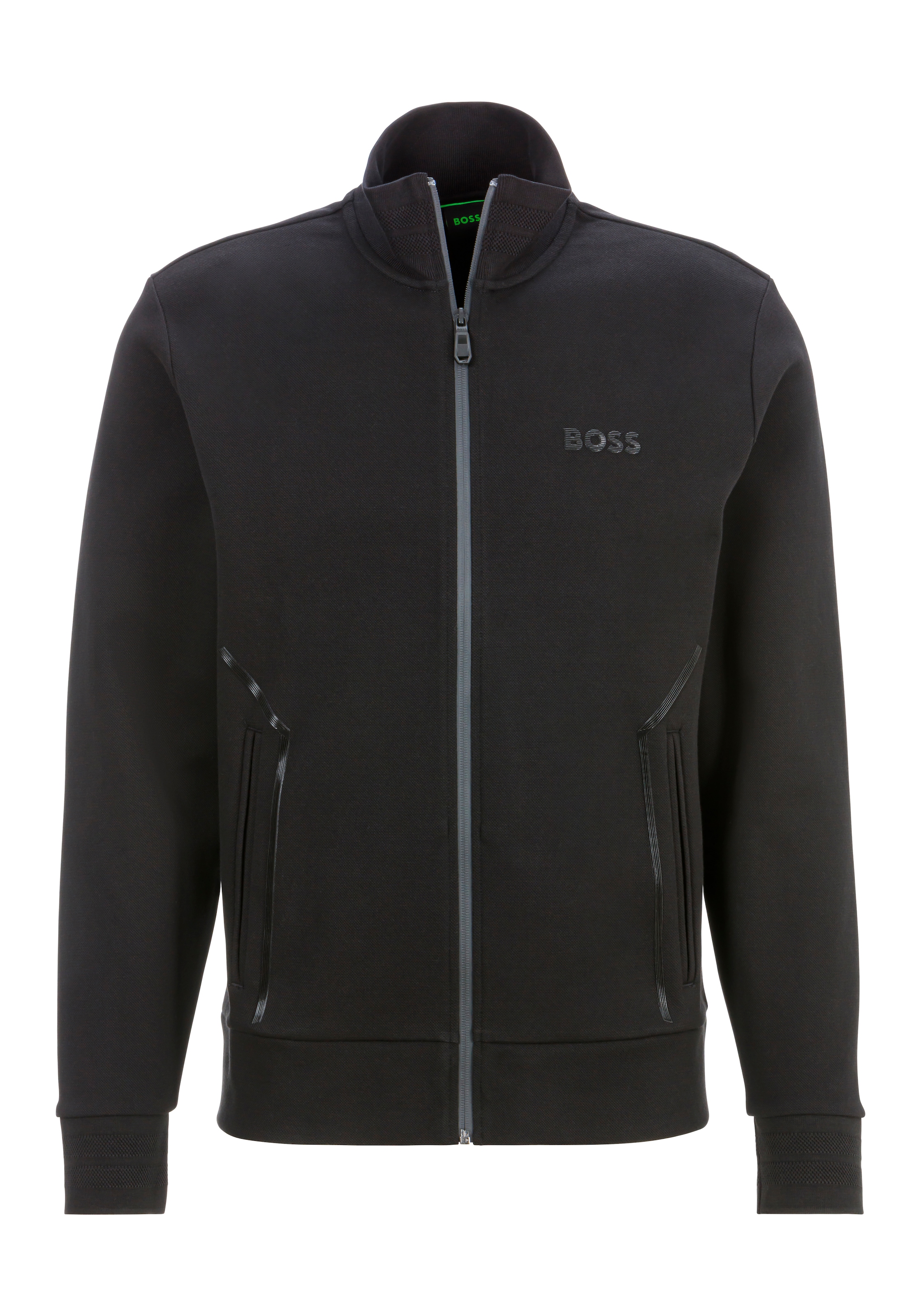 BOSS GREEN Sweatjacke "Skaz Mirror" günstig online kaufen