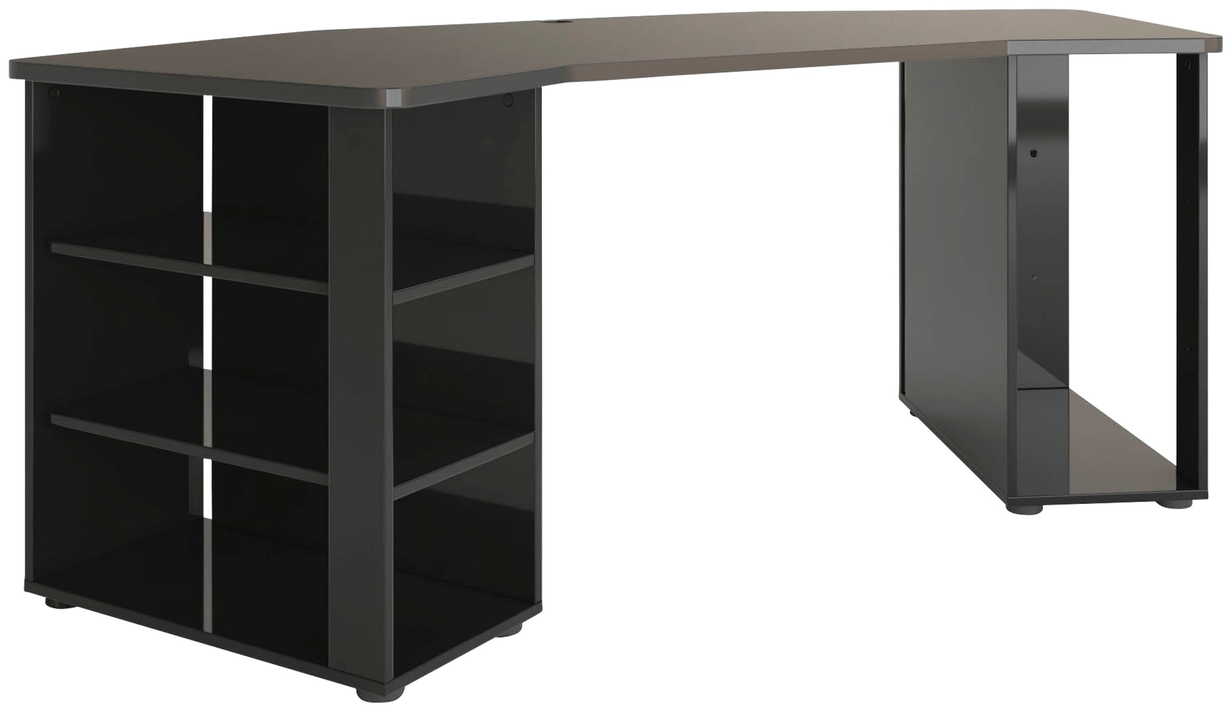 Home affaire Gamingtisch "Pippo" Design Gamingtisch in Hochglanz günstig online kaufen