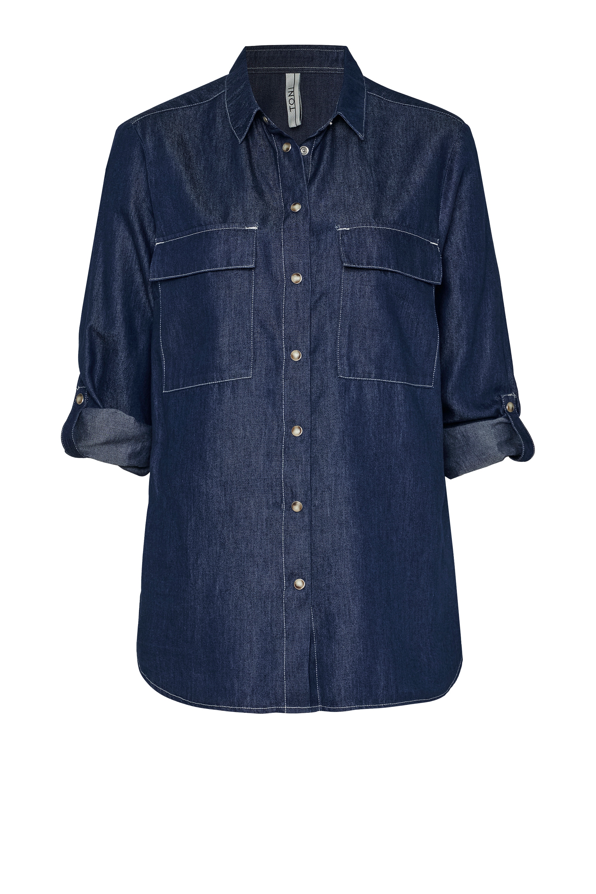 TONI Jeansbluse »Clyde«, mit Aufschlag