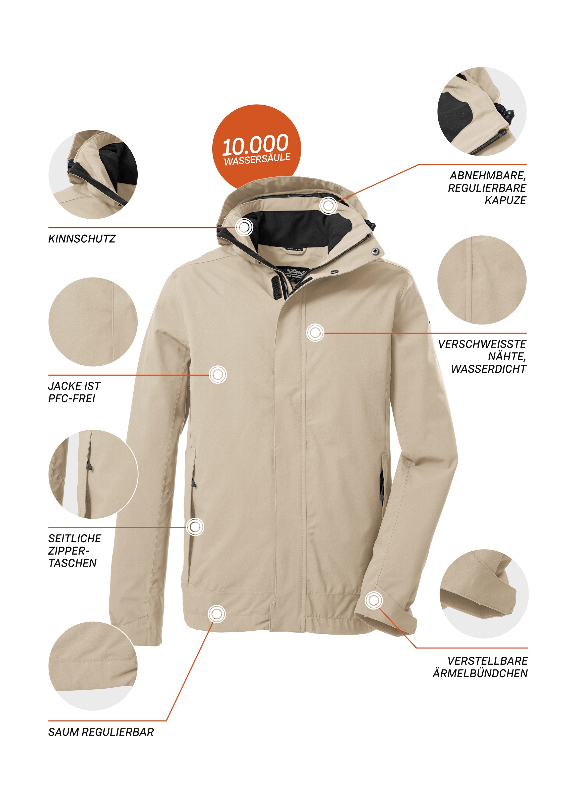 Killtec | 87 JCKT_XENIOS« kaufen MN ▷ Outdoorjacke »KOS BAUR