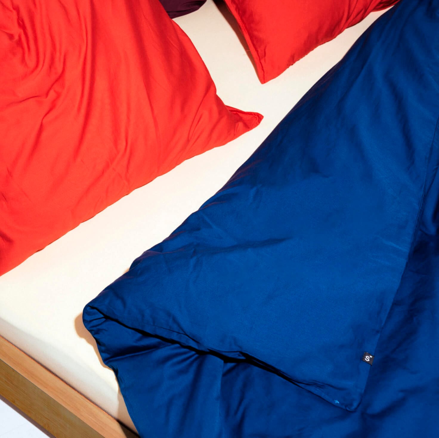 Schlafgut Bettbezug »Knitted Jersey uni, aus Bio-Baumwolle mit Elasthan, Reißverschluss«, (1 St.), bügelfrei, Mix & Match Bettwäsche: passender Kissenbezug erhältlich