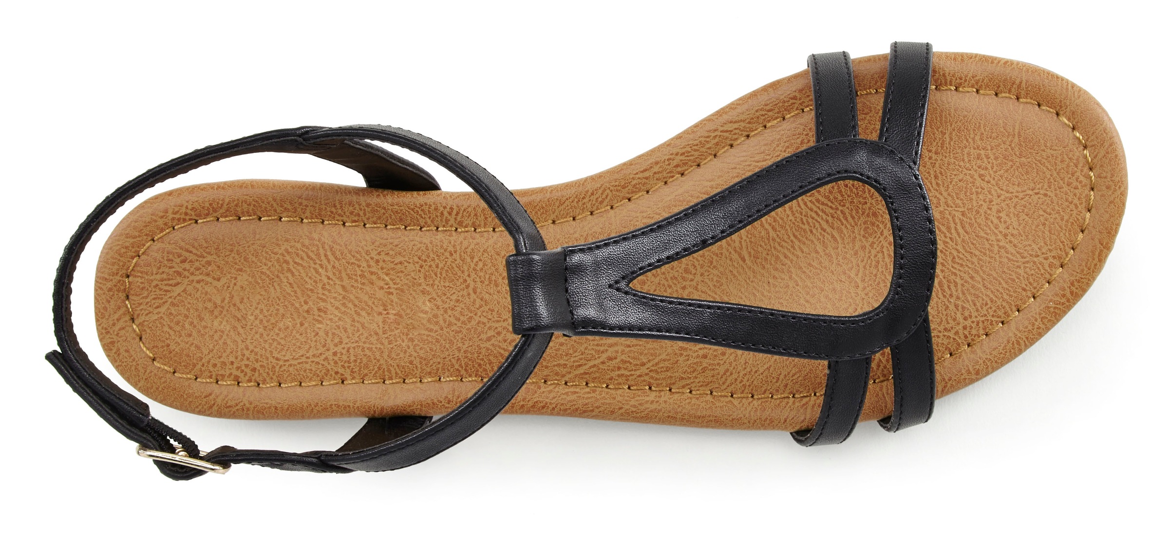 Sandale VIVANCE "Sommerschuh", Damen, Gr. 42, schwarz, Obermaterial: 100% Lederimitat. Decksohle: 100% Lederimitat. Futter: 100% Lederimitat. Laufsohle: 100% Synthetik, unifarben, Schuhe Sandale, Sandalette, Sommerschuh mit raffinierten Riemchen VEGAN 3