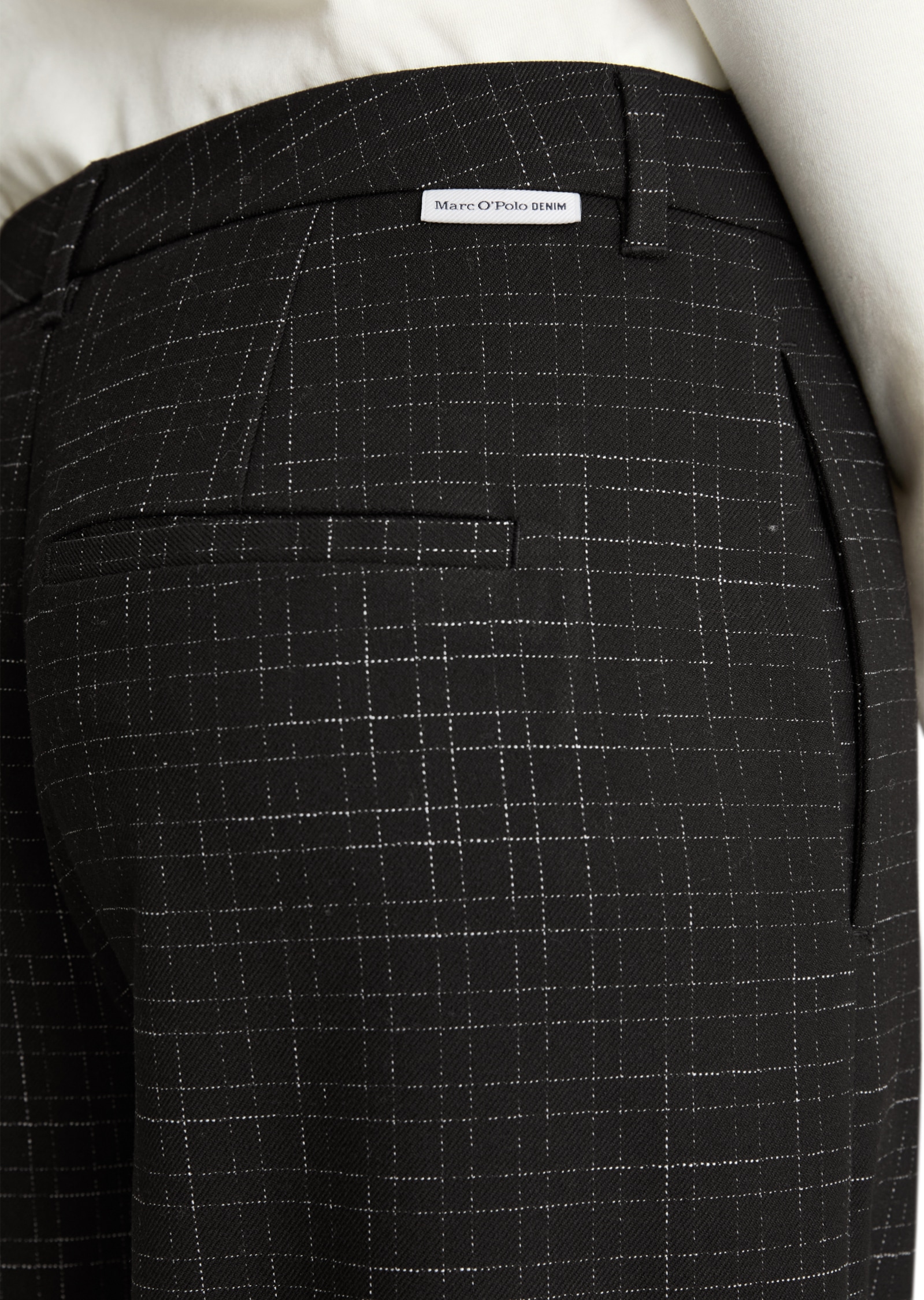 Marc O'Polo DENIM Chinohose »aus Polyester-Viskose-Mix«