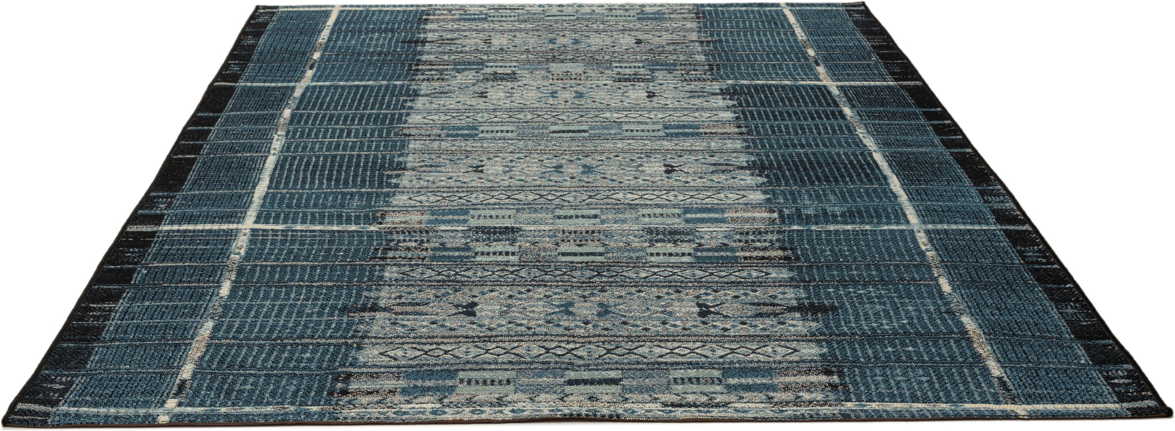 Gino Falcone Teppich »Outdoor-Africa 38« rechteckig 5 mm Höhe Flachgewebe, Ethno Style, In- und Outdoor geeignet
