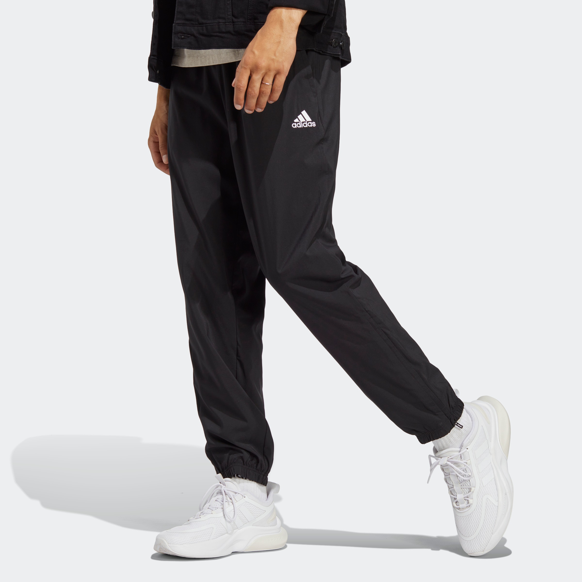 adidas Sportswear Sporthose "AEROREADY ESSENTIALS STANFORD ELASTIC CUFF SMA günstig online kaufen