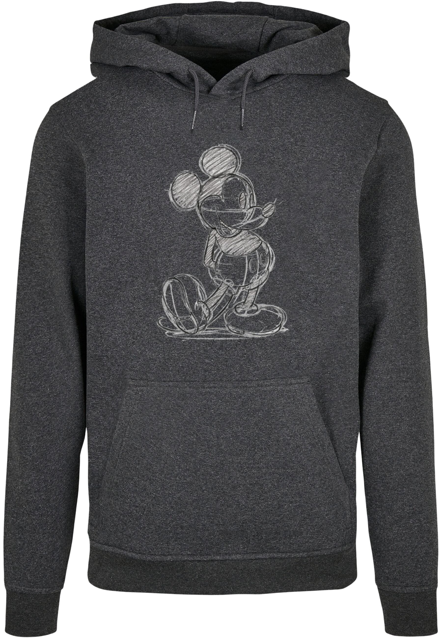 Kapuzensweatshirt »ABSOLUTE CULT Herren Mickey Mouse - Sketch Kick Hoody«, (1 tlg.)