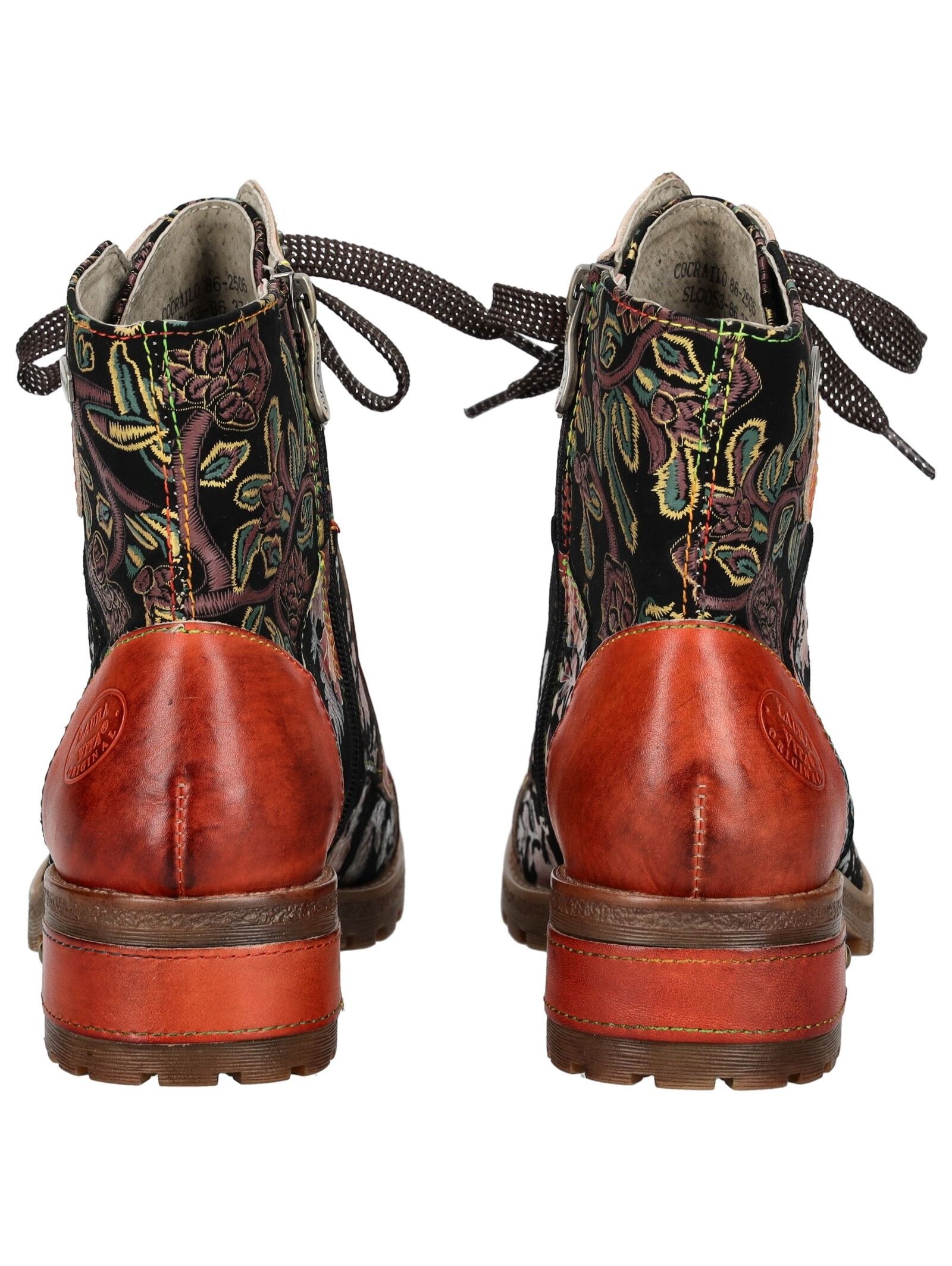 LAURA VITA Schnürstiefelette »LAURA VITA Stiefelette Leder/Textil«