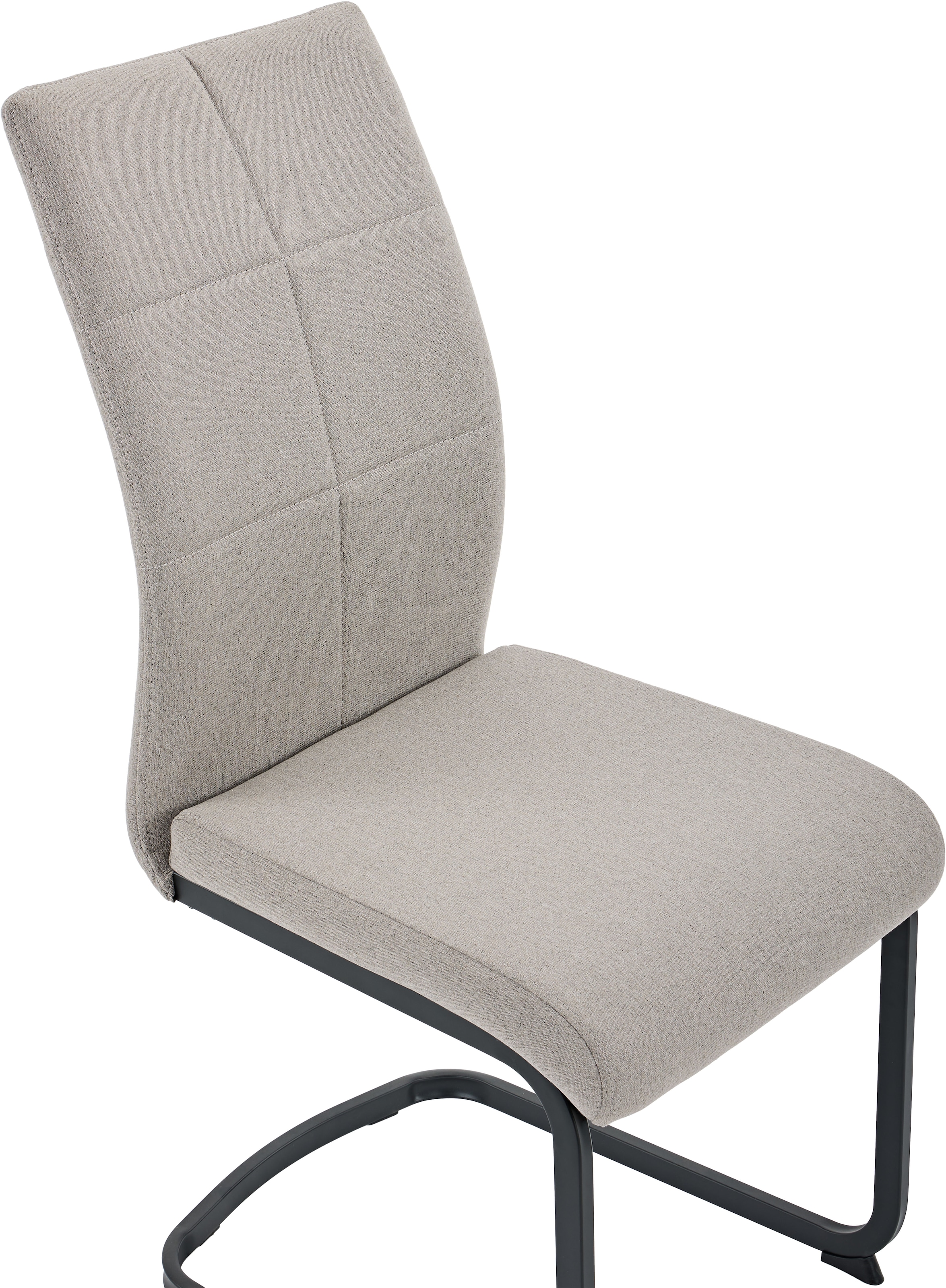 HELA Freischwinger »TURIN« (Set) 2 Stk.Freischwinger, Vierkantrohrgestell, gepolstert, waterfree productions