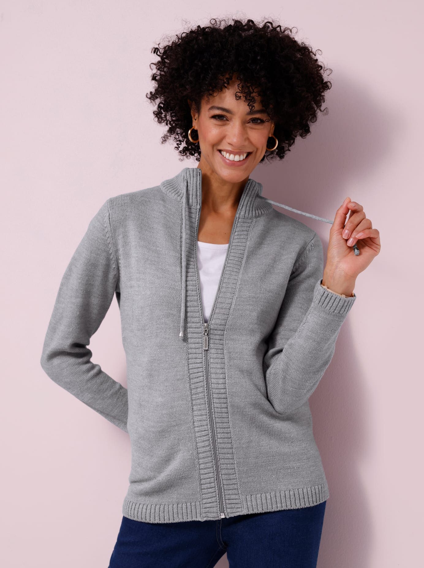 Classic Basics Strickjacke