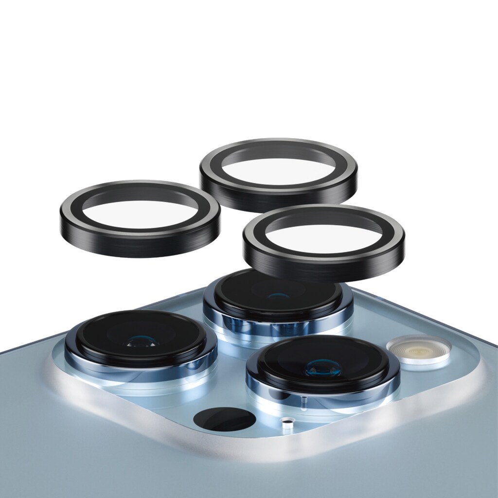 PanzerGlass Kameraschutzglas »Hoops Camera Lens Protector«, für Apple iPhone 13 Pro-Apple iPhone 13 Pro Max, (1 St.)