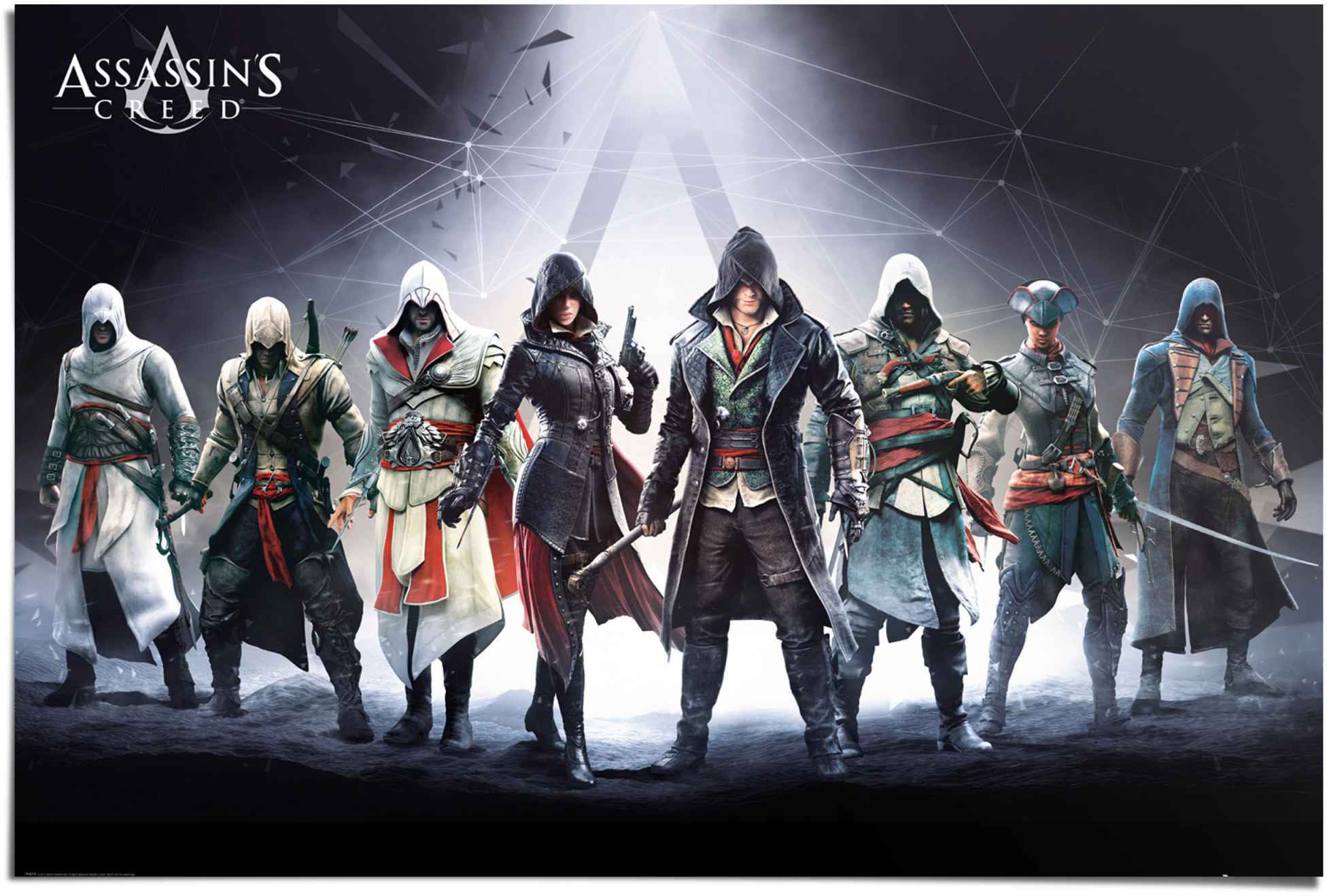 Poster »Assassin`s Creed Charaktere«, (1 St.)