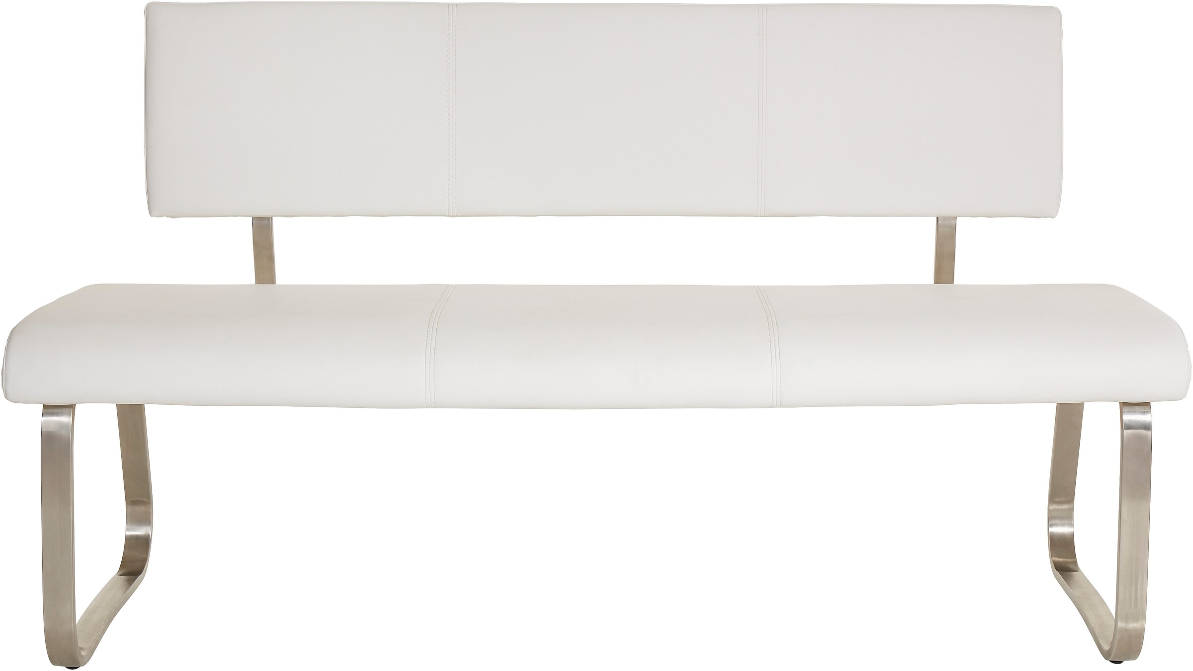 MCA furniture Polsterbank »Arco«, belastbar bis 280 Kg, Echtleder, in verschiedenen Breiten
