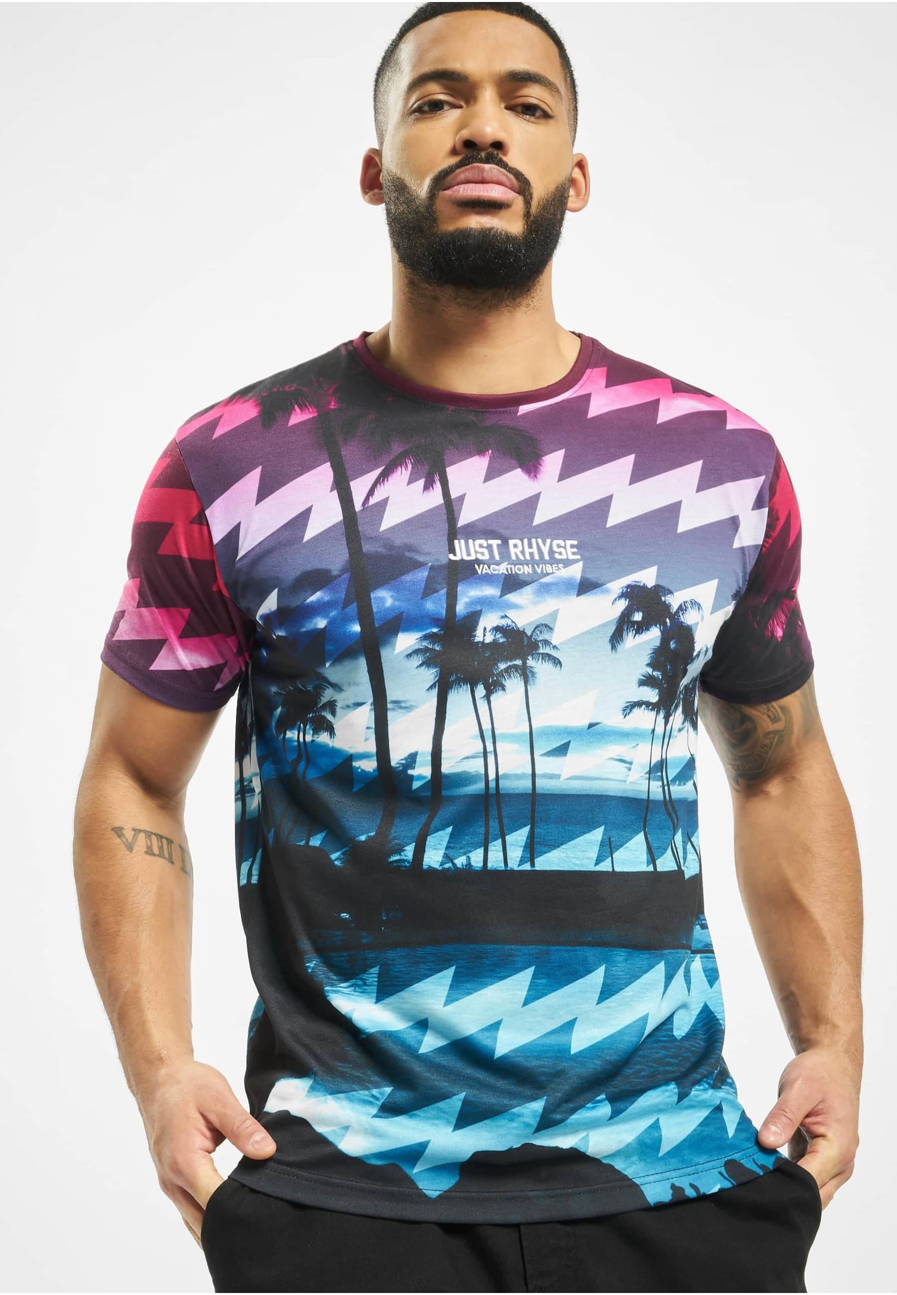 Just Rhyse T-Shirt »Just Rhyse Just Rhyse Palm Coast T-Shirt«, (1 tlg.)