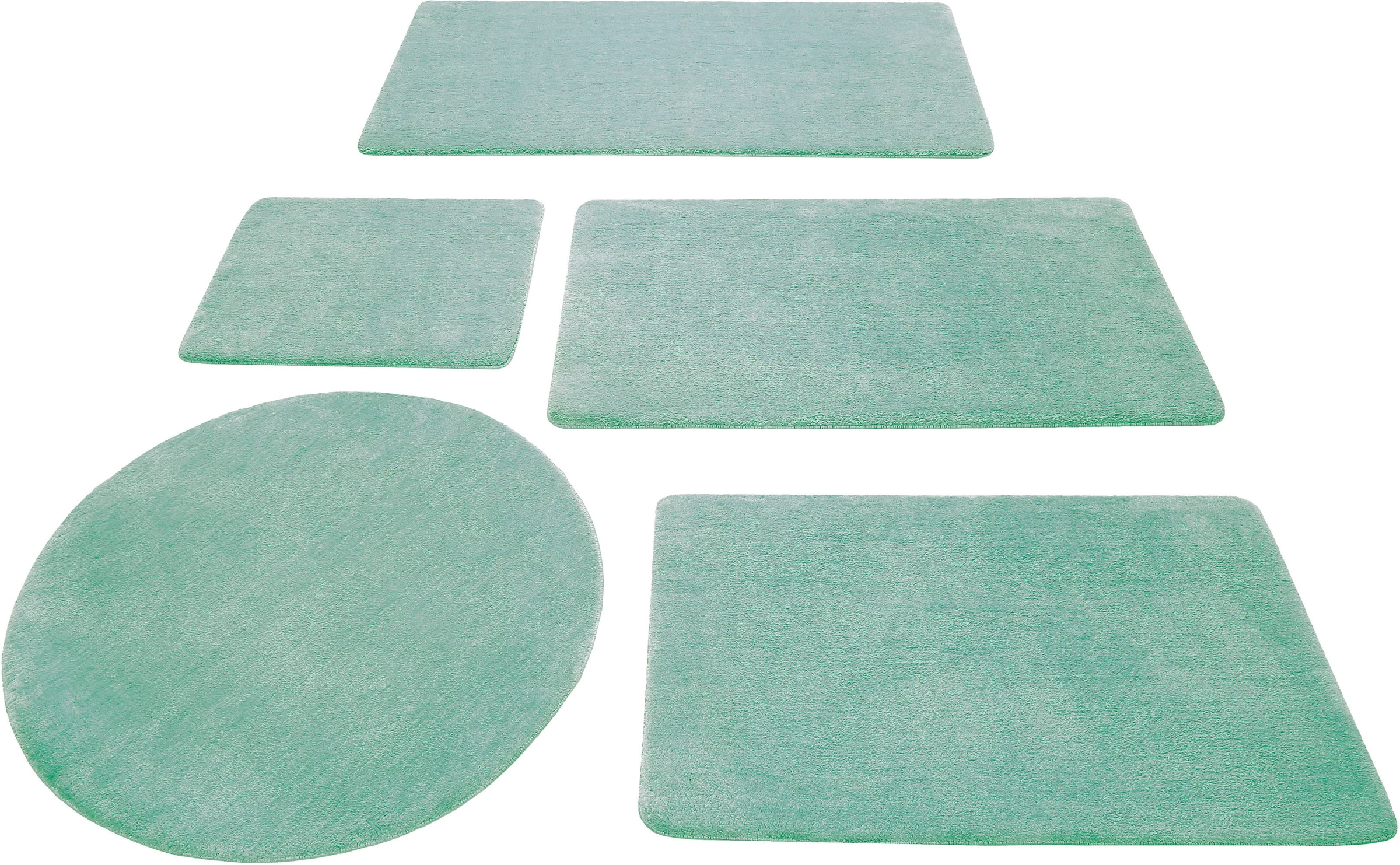 Wecon home Basics Badematte "Joris" Höhe 20 mm rutschhemmend beschichtet st günstig online kaufen