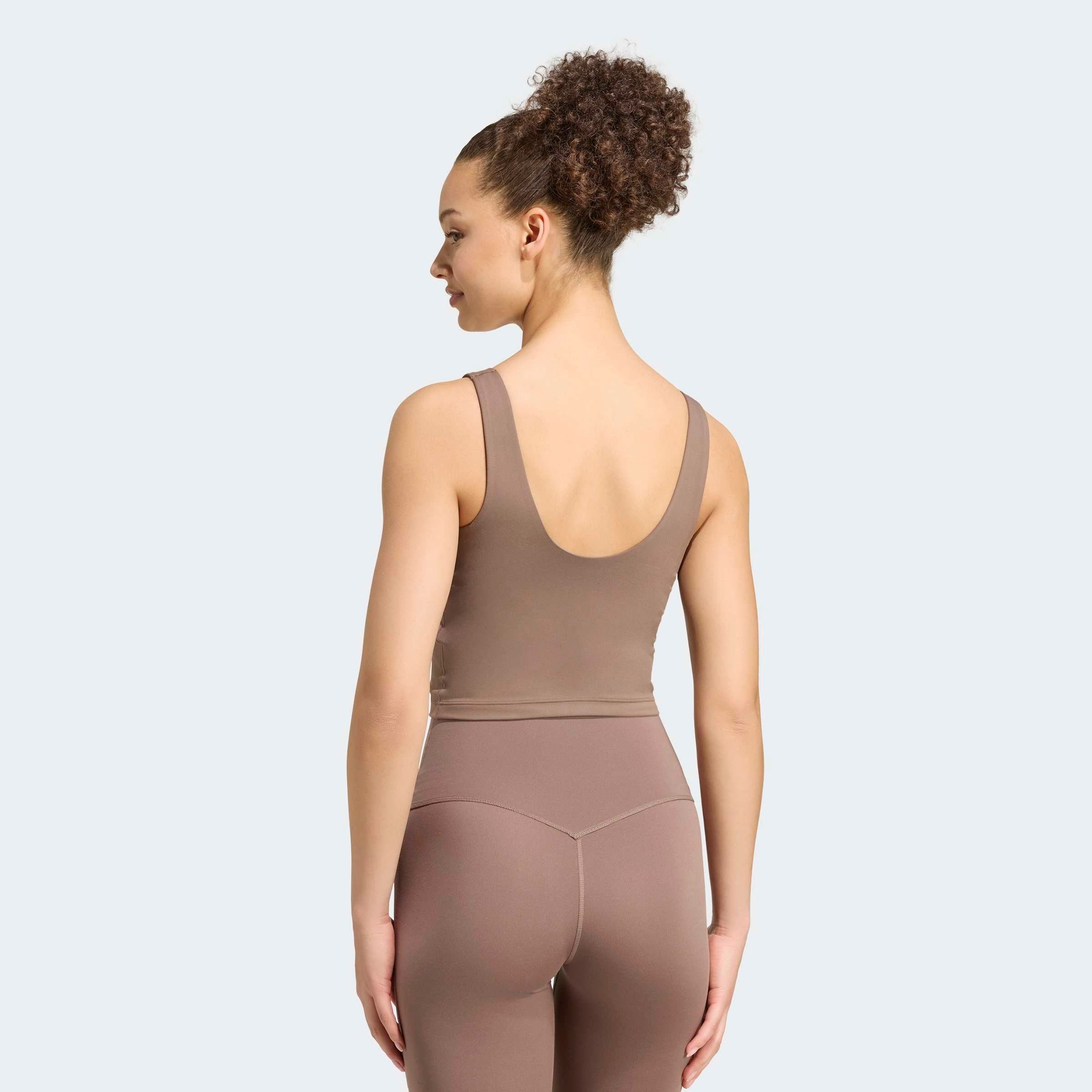 adidas Performance Tanktop »3-STREIFEN STUDIO ALL ME, LEICHT STÜTZEND«