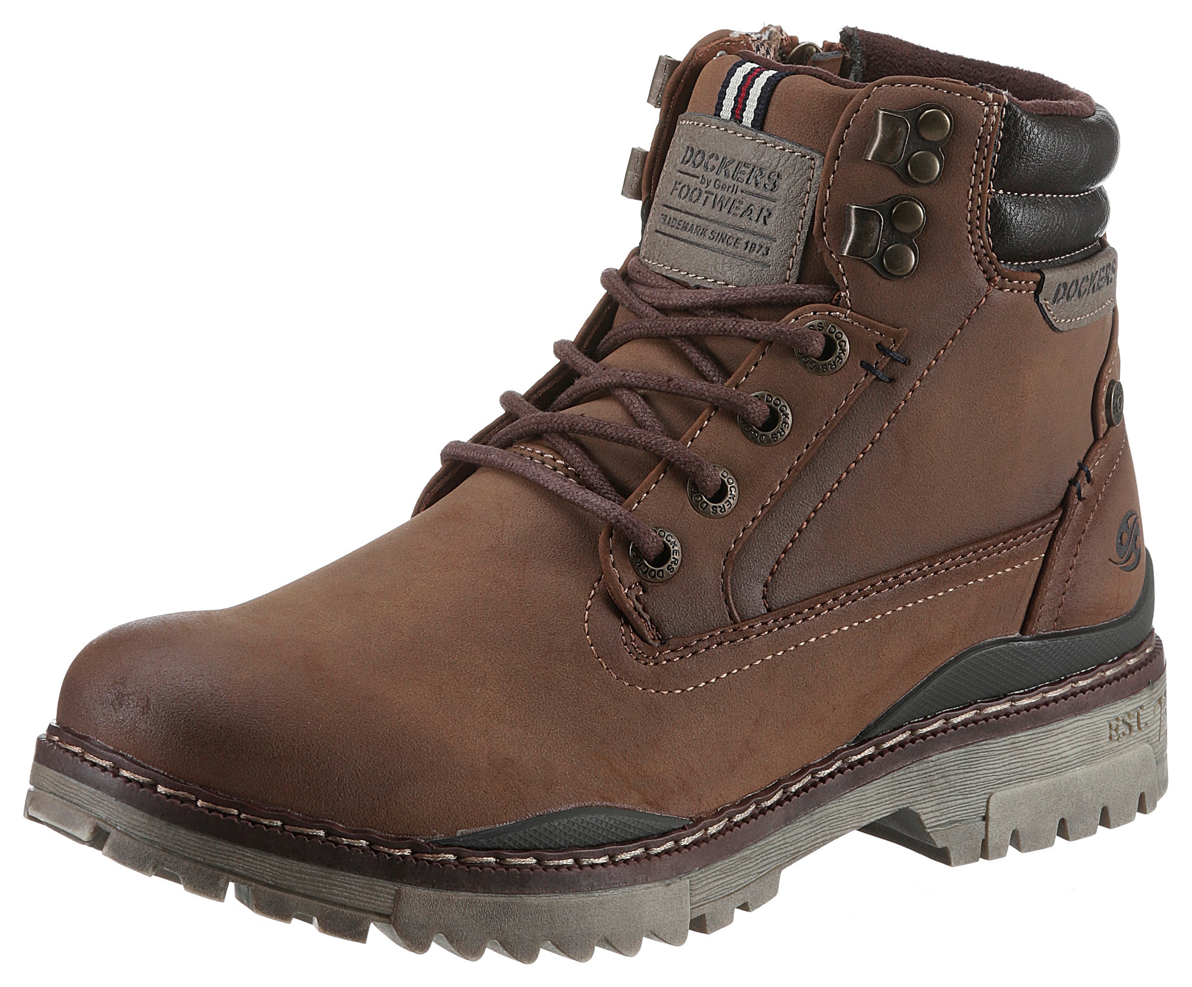 Dockers by Gerli Schnürboots, Winterboots, Workerboots mit Profilsohle günstig online kaufen