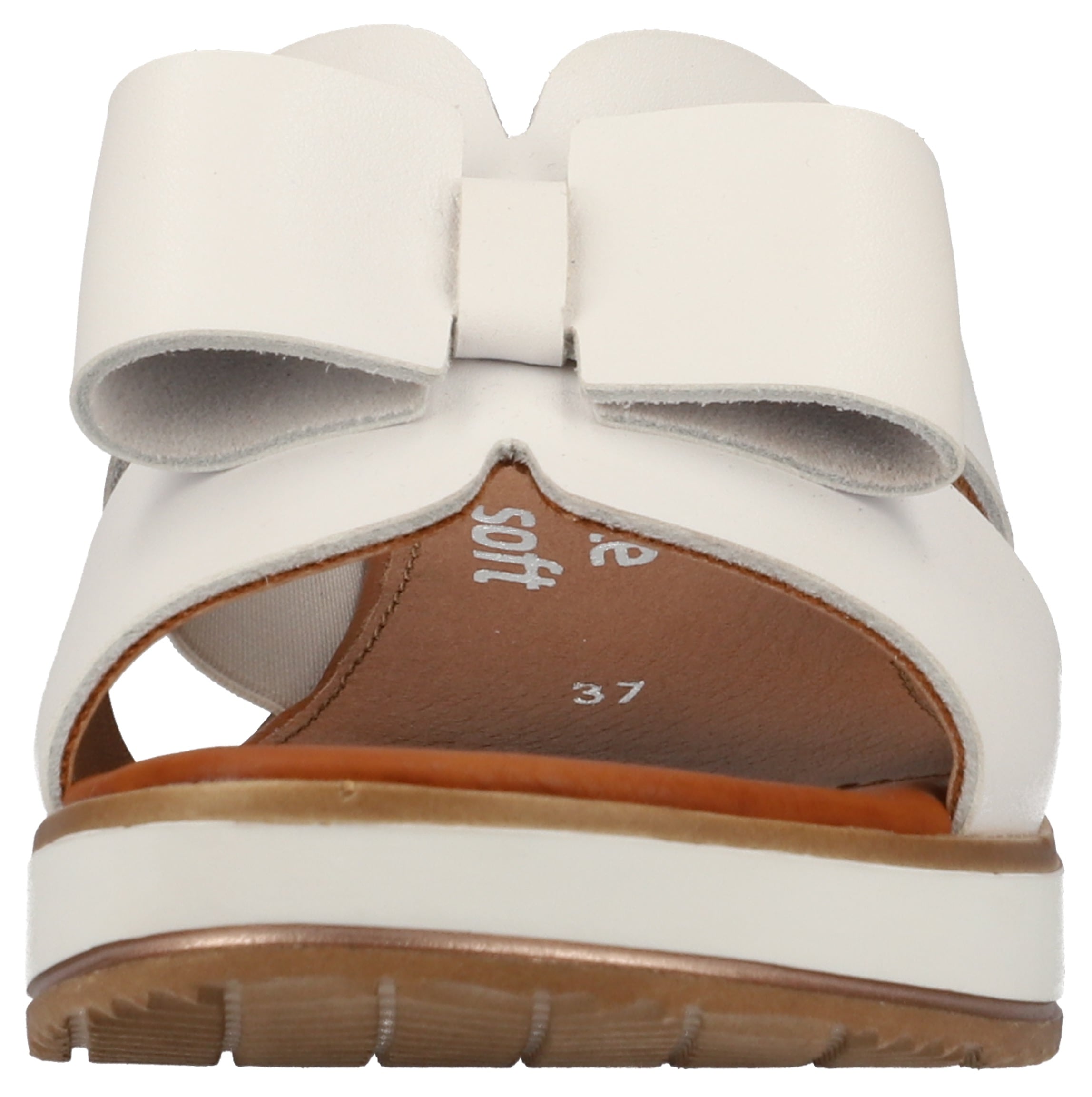 Remonte Pantolette, Keilabsatz, Sommerschuh mit schöner Zierschleife