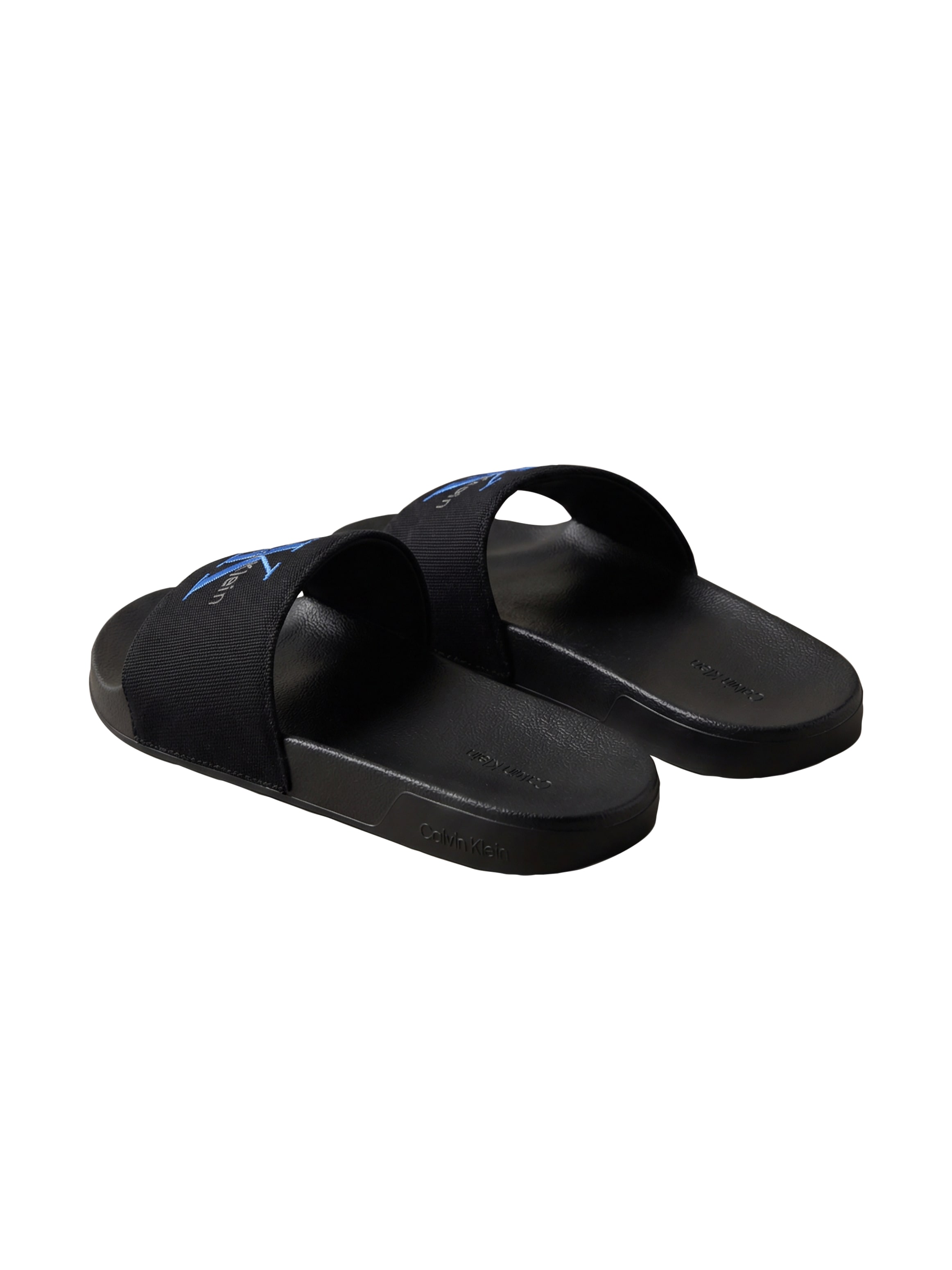 Calvin Klein Badepantolette »ESS SLIDE CV WN«  Strandschuh, Flat mit CK-Stickerei