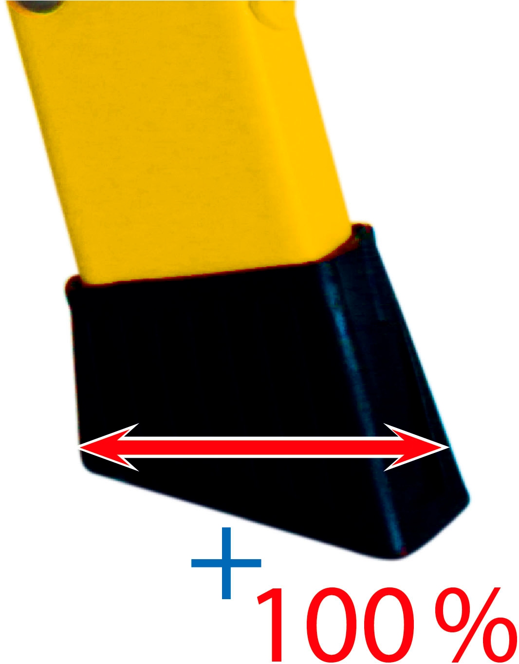 KRAUSE Trittleiter »Treppy Plusline Alu« Aluminium, 1x1 Stufen, Arbeitshöhe ca. 220 cm