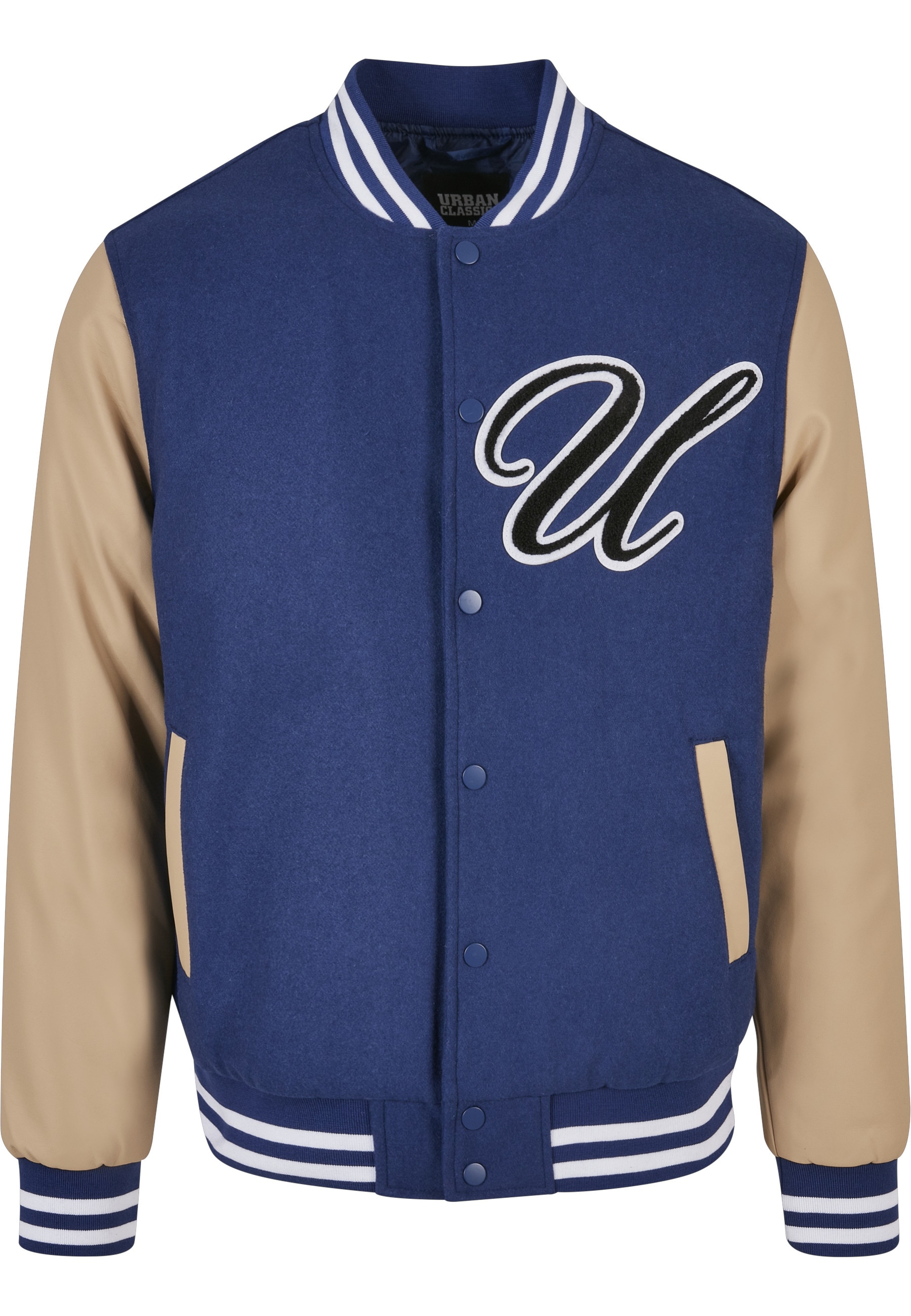 URBAN CLASSICS Allwetterjacke "Urban Classics Herren Big U College Jacket" günstig online kaufen