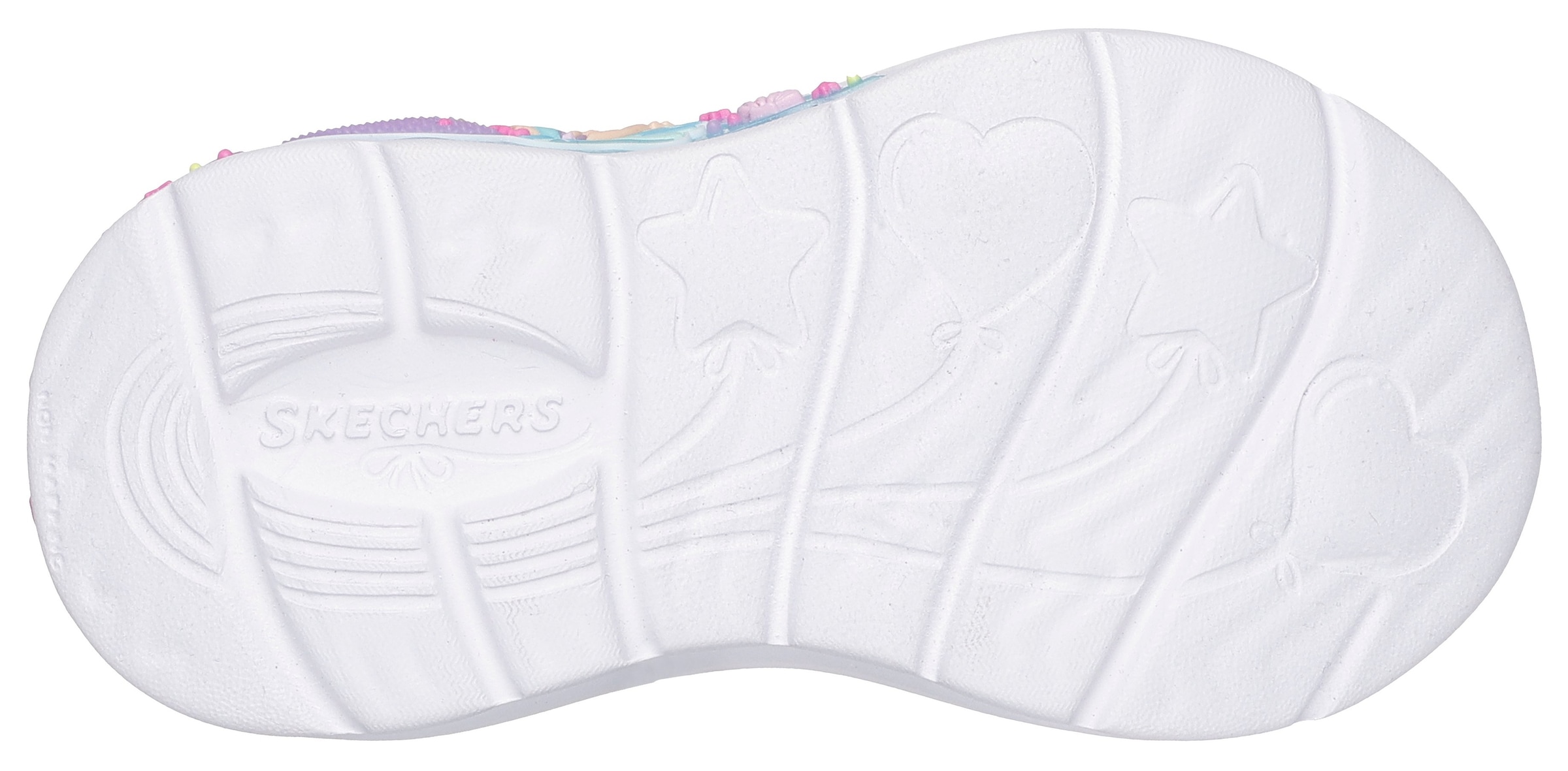 Skechers Sneaker »MY DREAMERS«, Blink,-Klettschuh, Meerjungfraudesign, Größenschablone zum Download