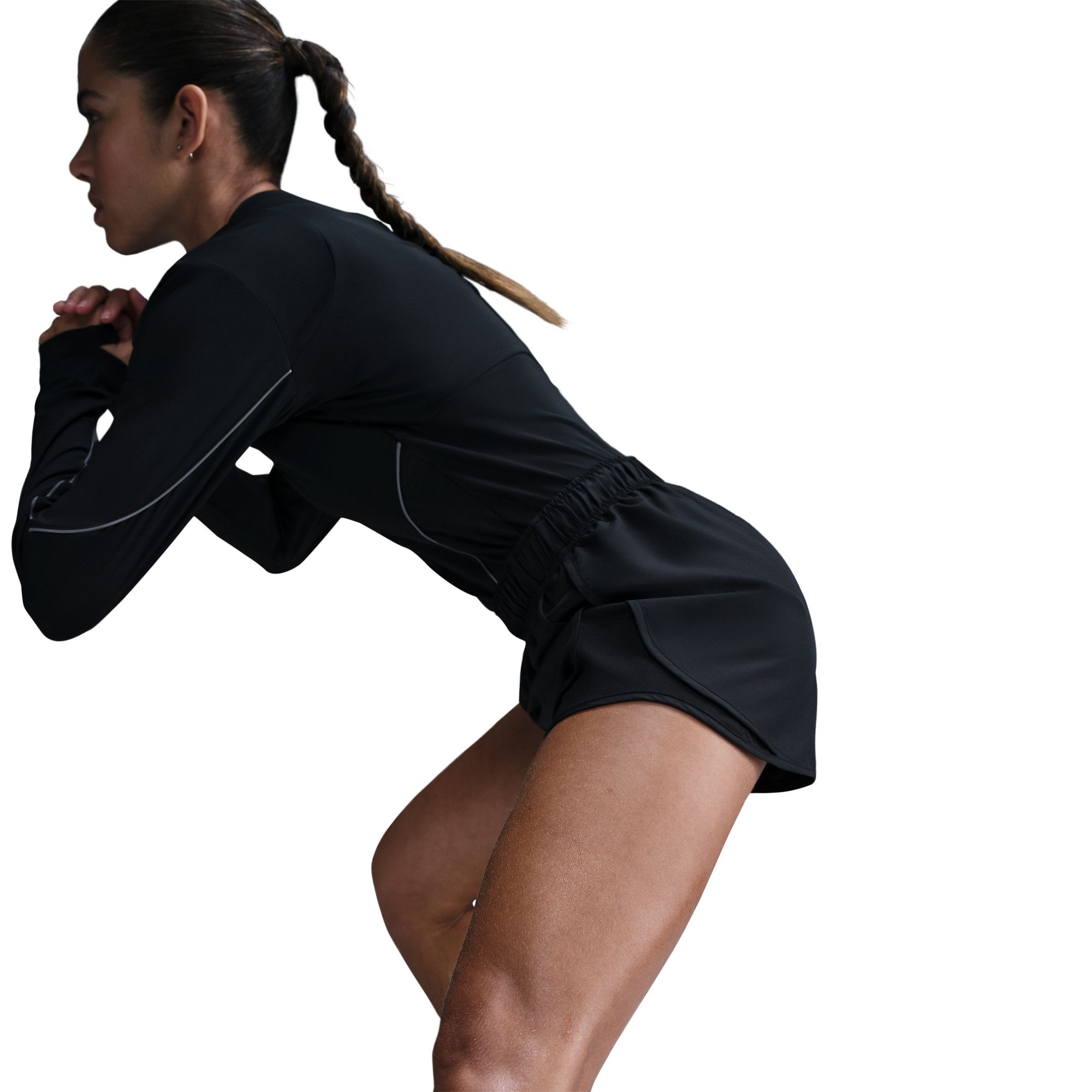 Nike Laufshorts "W NK TEMPO DF MR 3" SHORT" sportlicher Stil, mit kleiner E günstig online kaufen