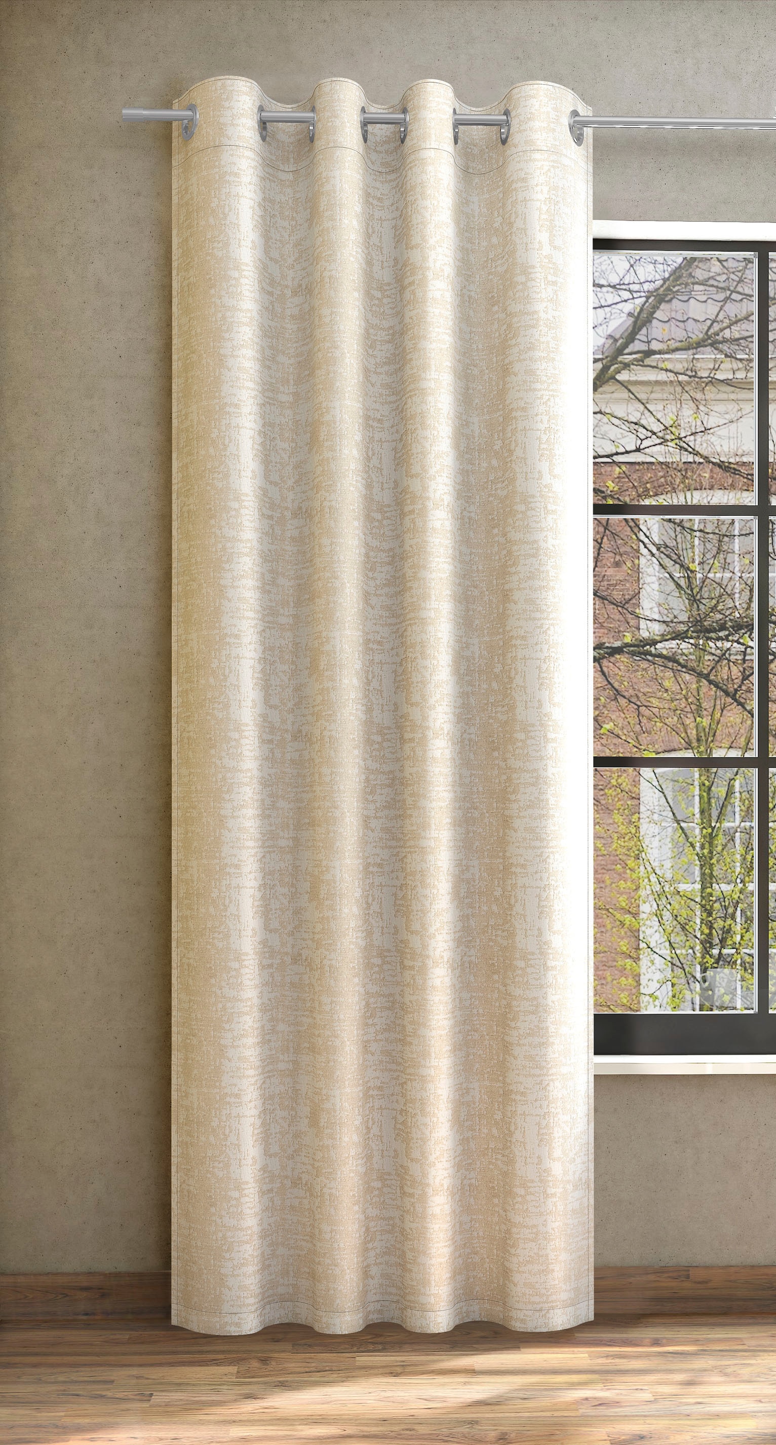 Neutex for you Vorhang "ALASKA Nach Maß" Ösen 1 Stk. tlg. Vintageoptik günstig online kaufen