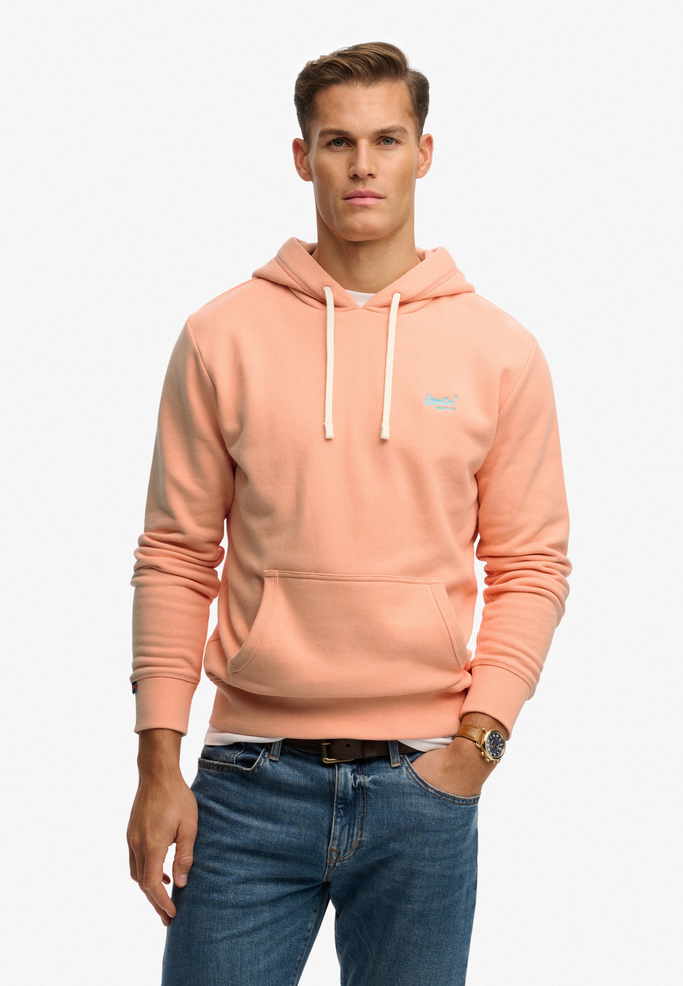 Superdry Kapuzensweatshirt "Essential Logo Classic Hood", Baumwollmischung, günstig online kaufen