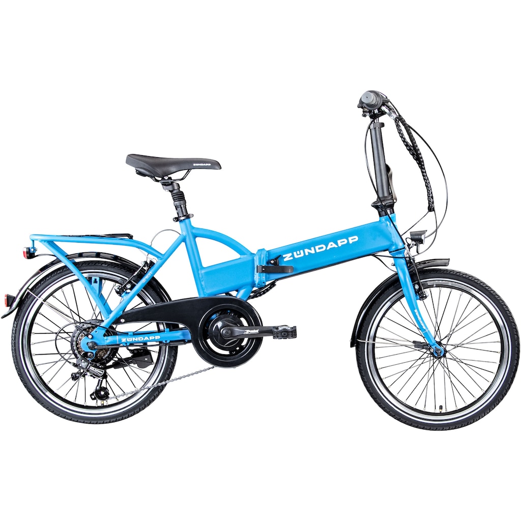 Zündapp E-Bike »Z101«, 6 Gang, Shimano, Tourney RD-TY300, Heckmotor 250 W