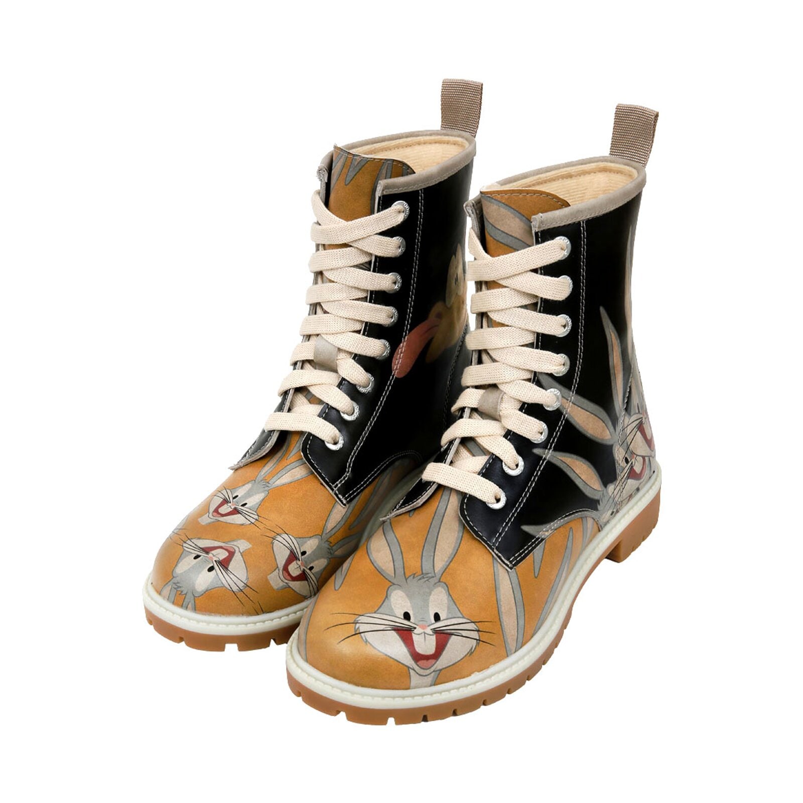 DOGO "Long Boots Schnürstiefel Double Trouble Damen Stiefeletten" Handgefertigt