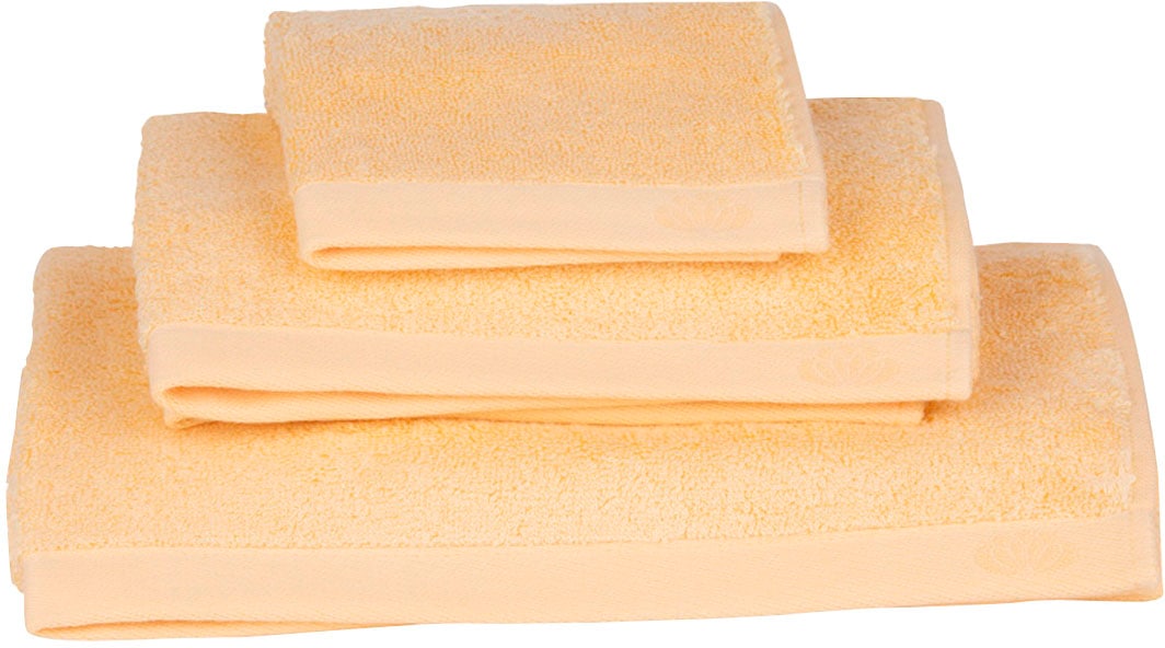 framsohn frottier Gästehandtücher »Botanic Deluxe«, (3 St., 3er Set Gästehandtücher 30 x 50 cm), superweich, hergestellt in Österreich, neutrale Buchenholzfaser Modal