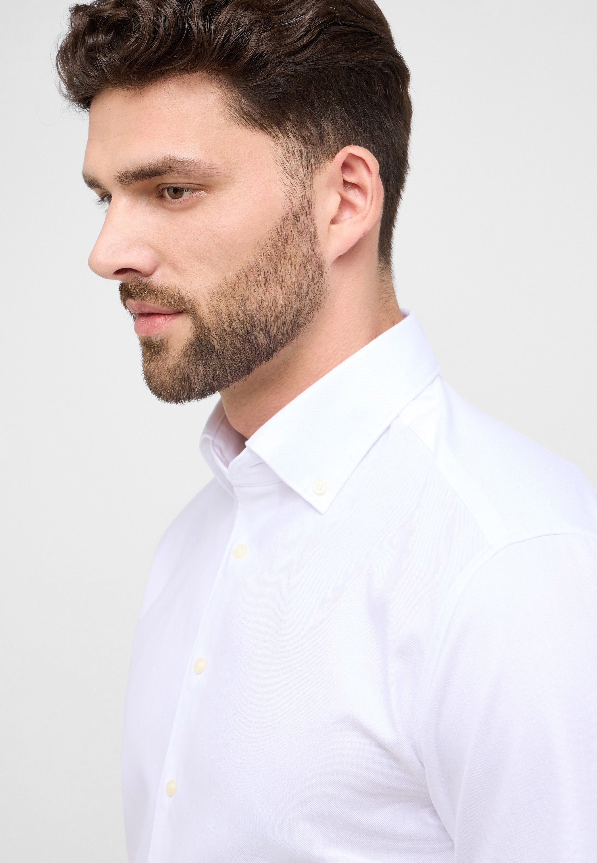 Eterna Langarmhemd »MODERN FIT«, EASY IRON (bügelleicht)