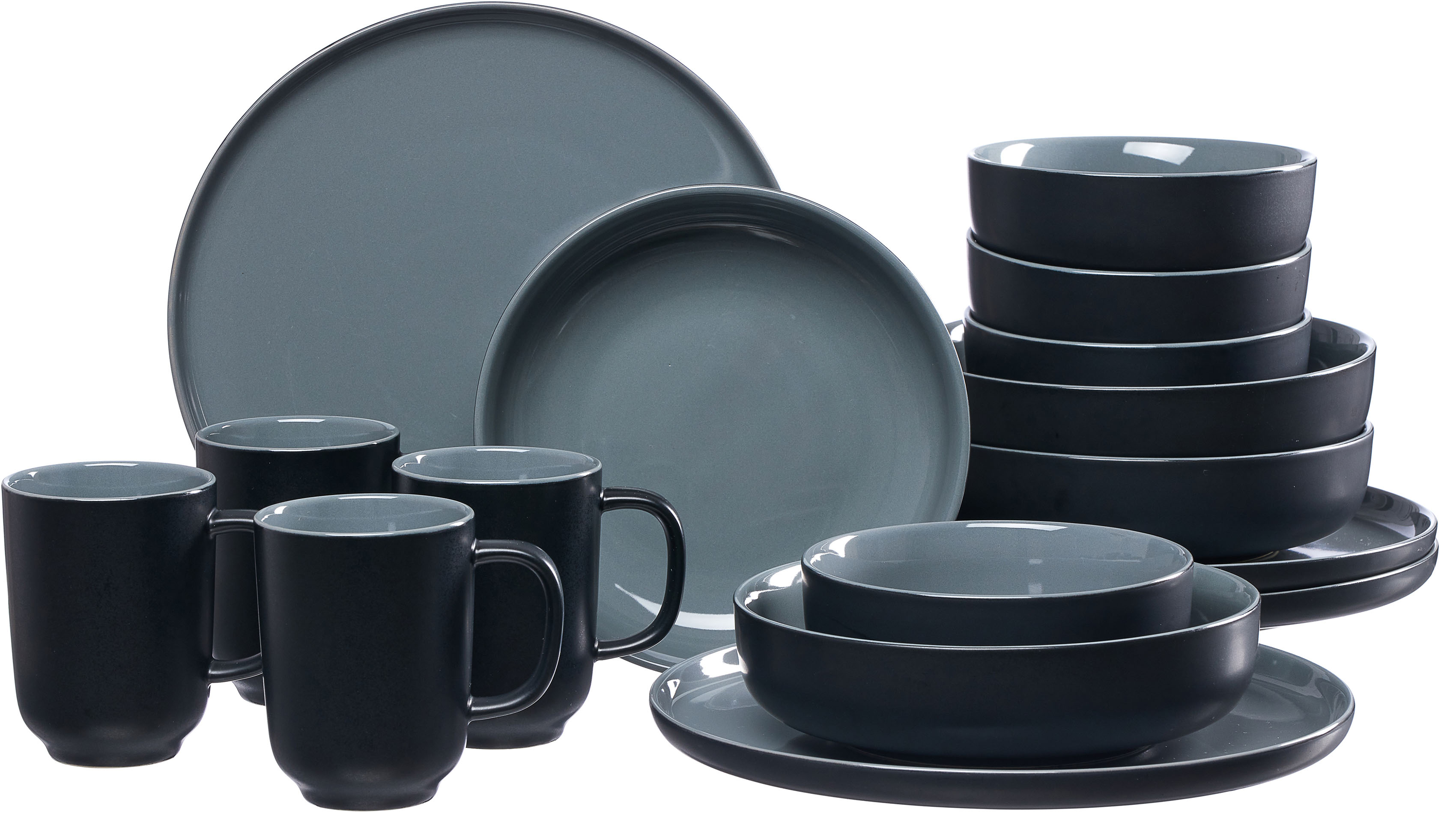 Kombiservice »Jasper«, (Set, 16 tlg.), im Scandic Style
