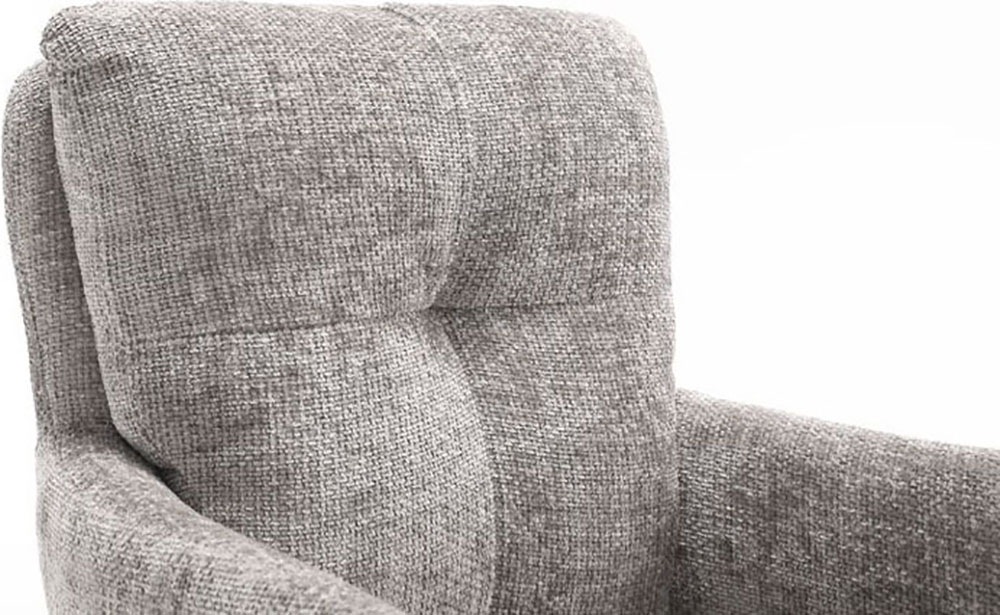 Thumbnail - Home affaire Esszimmerstuhl "Valldemossa" (Set) 2 Stk.pflegeleichter Boucle Bezug, mit schwarzen Metallbeinen, Breite 60...