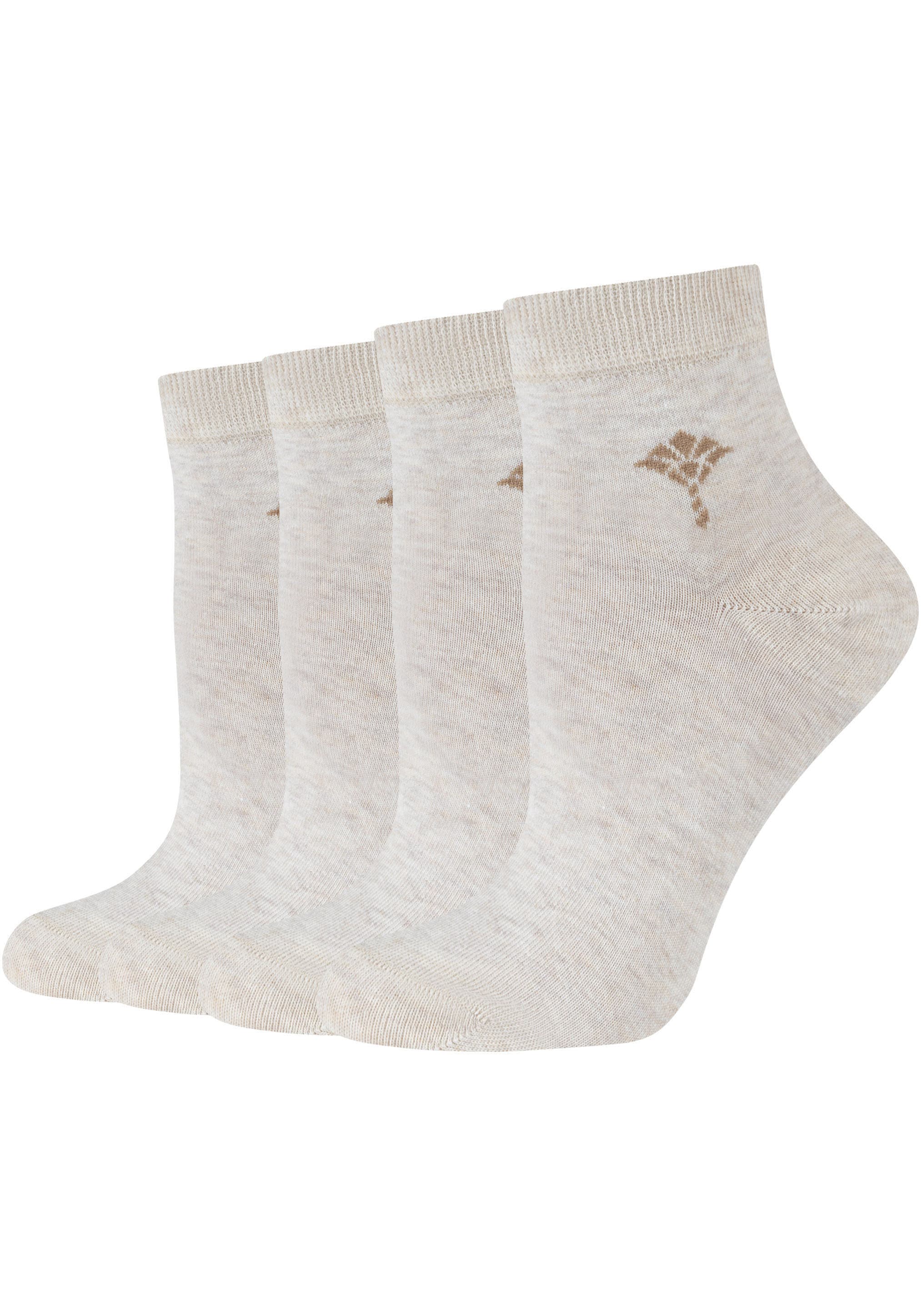 JOOP Kurzsocken "for your daily glam" 4 Paar, 4 Stk. tlg. mit weichem Fußbe günstig online kaufen