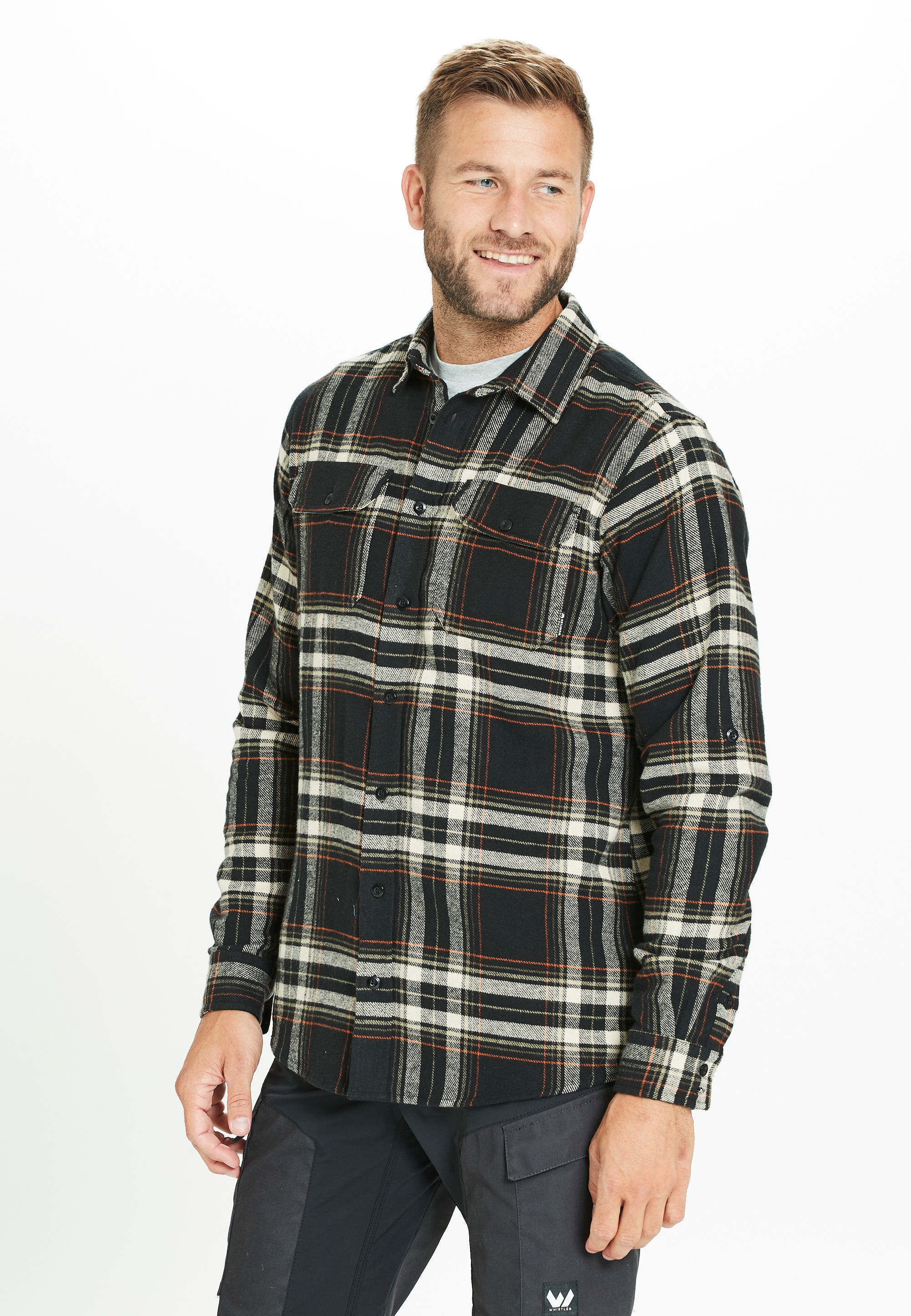 WHISTLER Fleeceshirt »Jamba«, aus atmungsaktivem Flannel