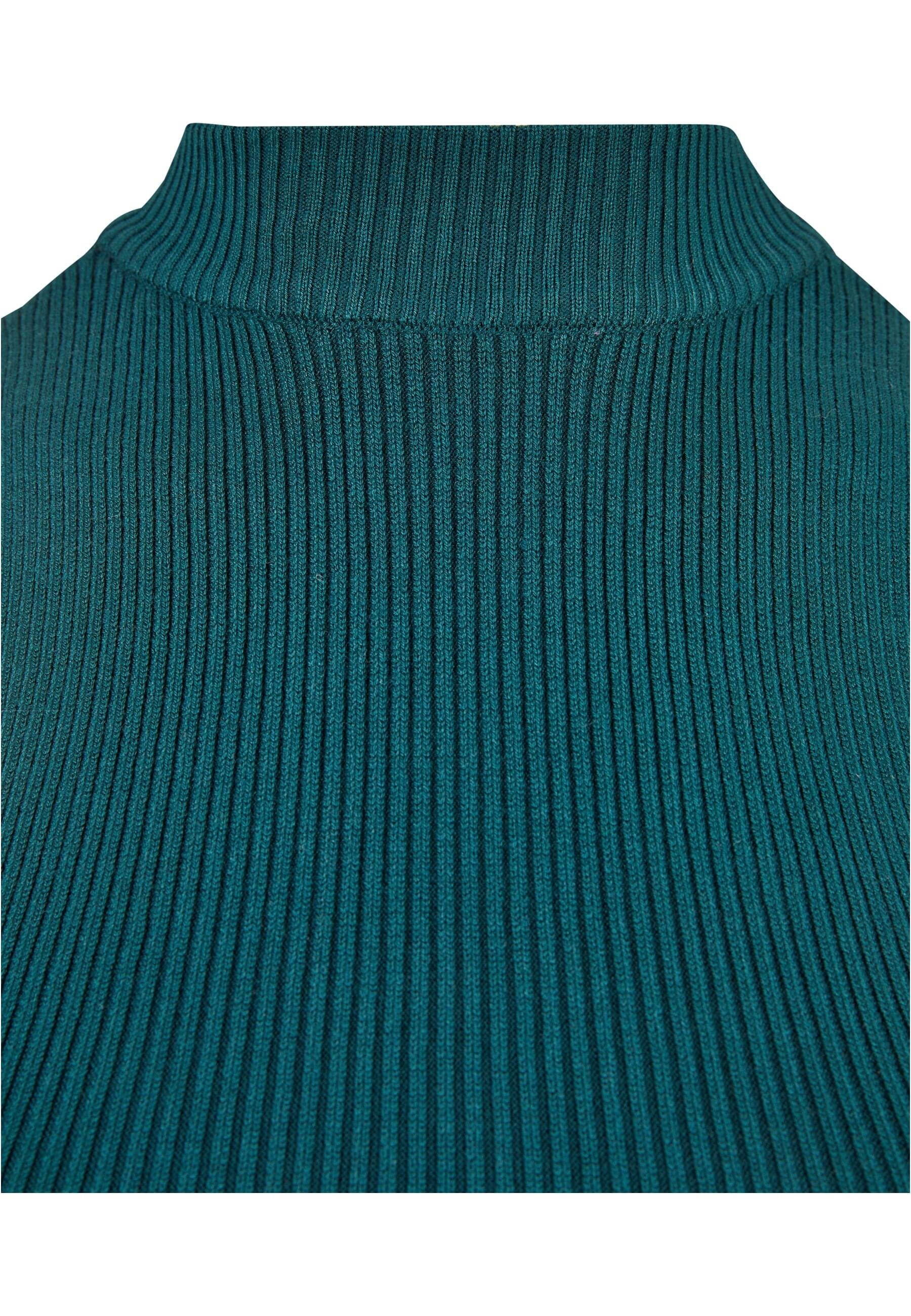 URBAN CLASSICS Muskelshirt »Urban Classics Damen Ladies Short Rib Knit Turtleneck Top«, (1 tlg.)